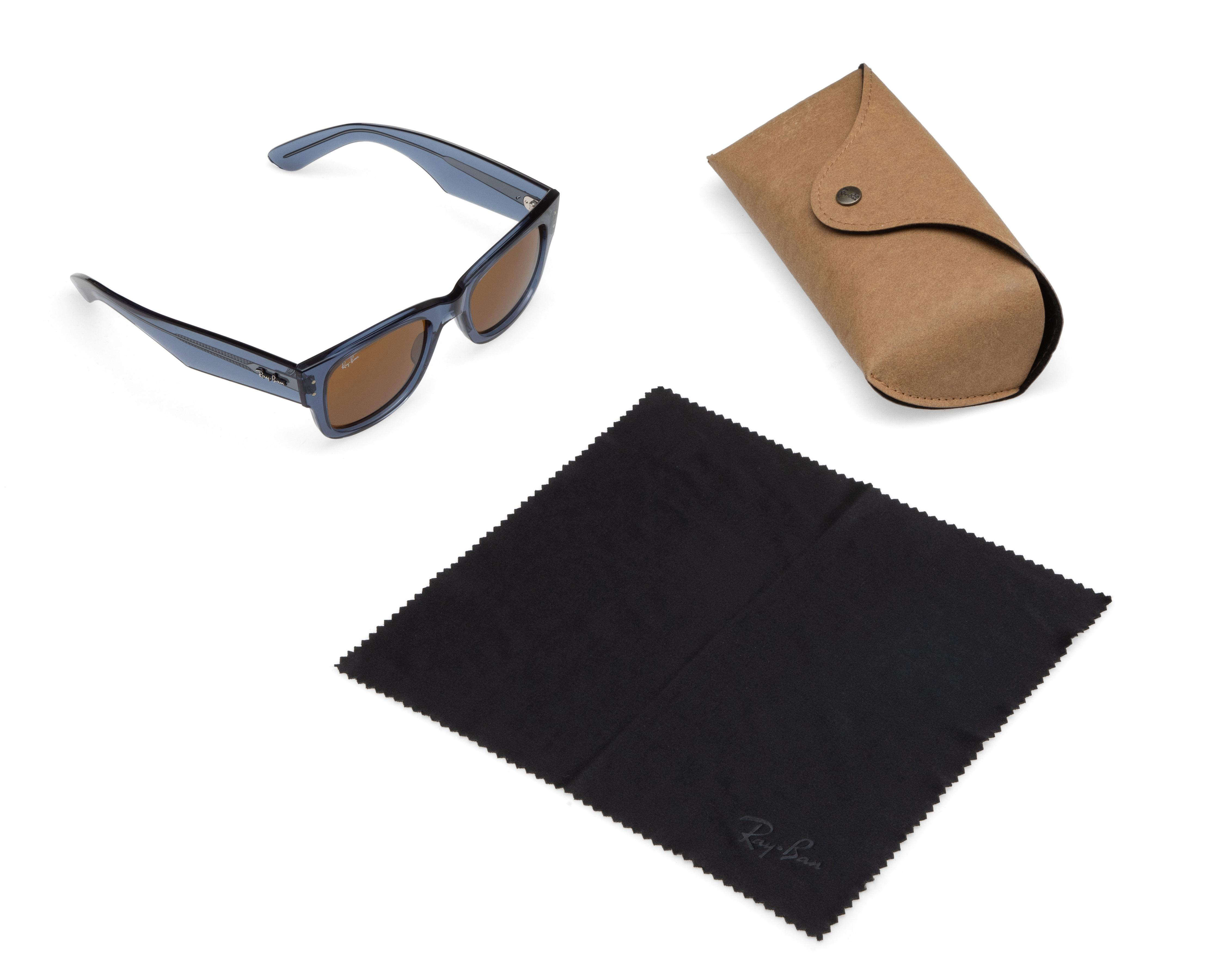 Foto 6 pulgar | Lentes de Sol Ray Ban Wayfarer 0RB0840S 668073 Azul