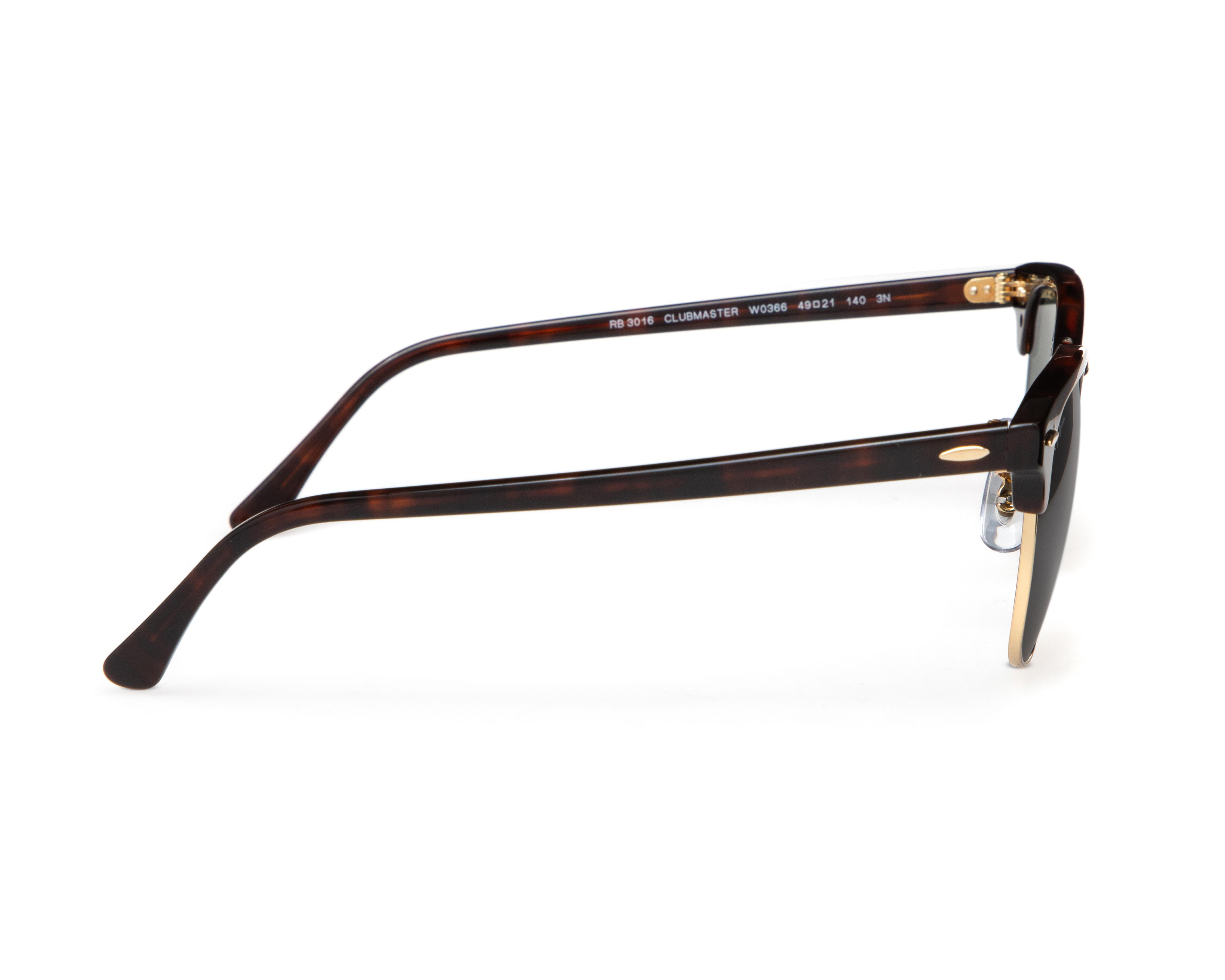 Foto 3 | Lentes de Sol Ray-Ban Redondos 0RB3016 W0366 Negros