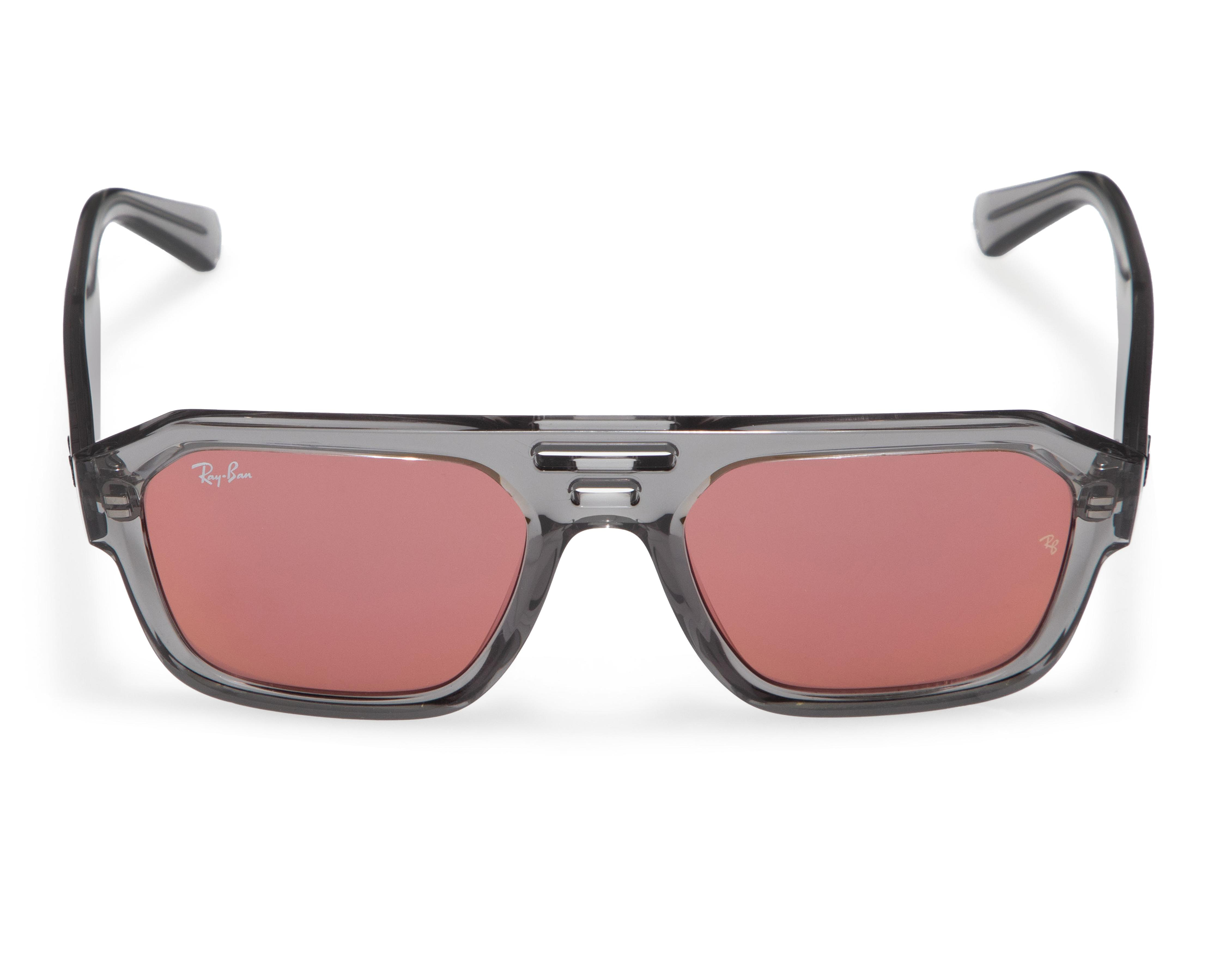 Foto 3 pulgar | Lentes de Sol Unisex Ray Ban Rectangulares Corrigan Bio-Based Gris