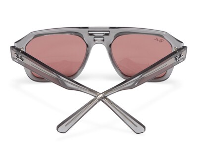 Foto 3 | Lentes de Sol Unisex Ray Ban Rectangulares Corrigan Bio-Based Gris