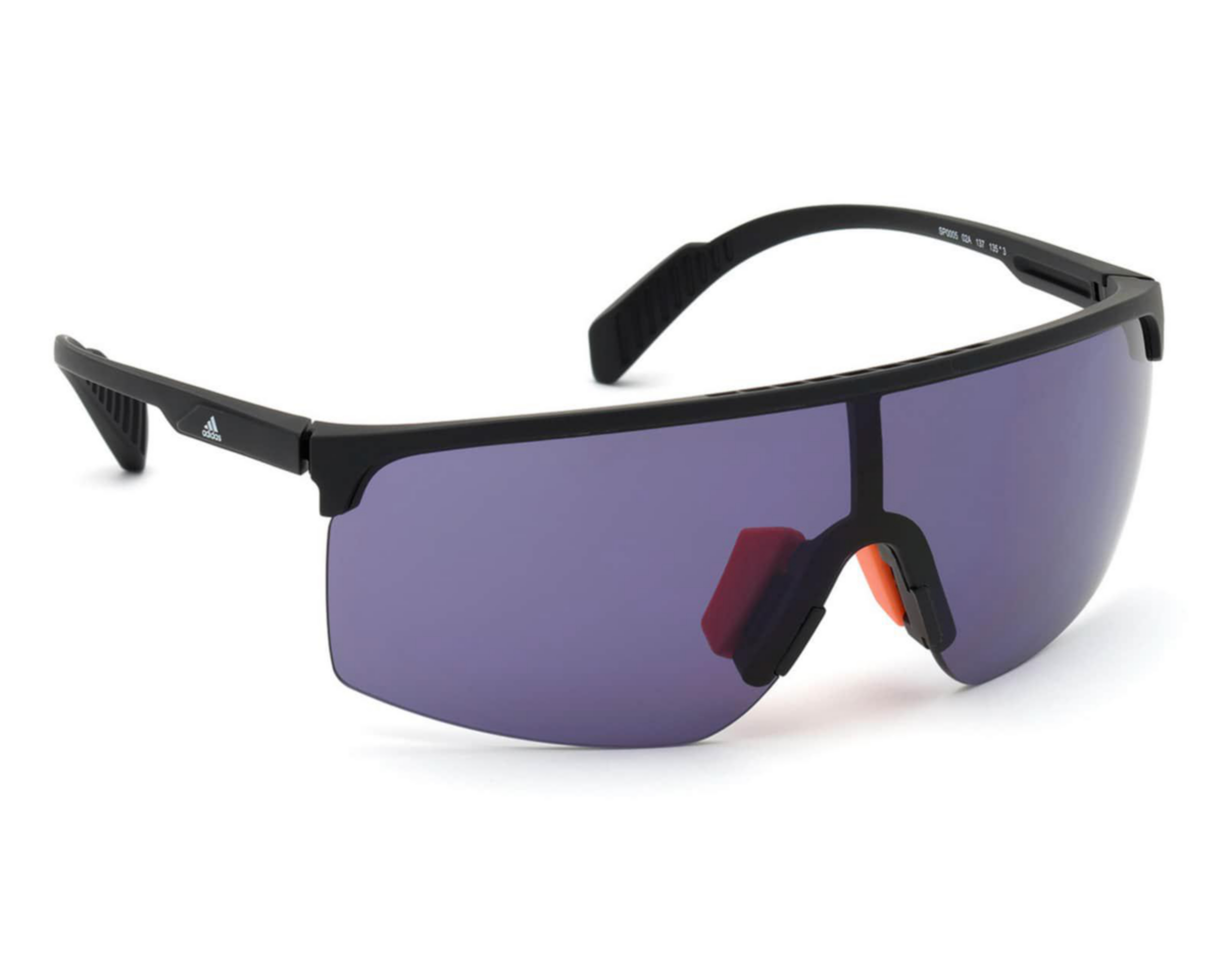 Foto 1 | Lentes de Sol Adidas Deportivos Negros