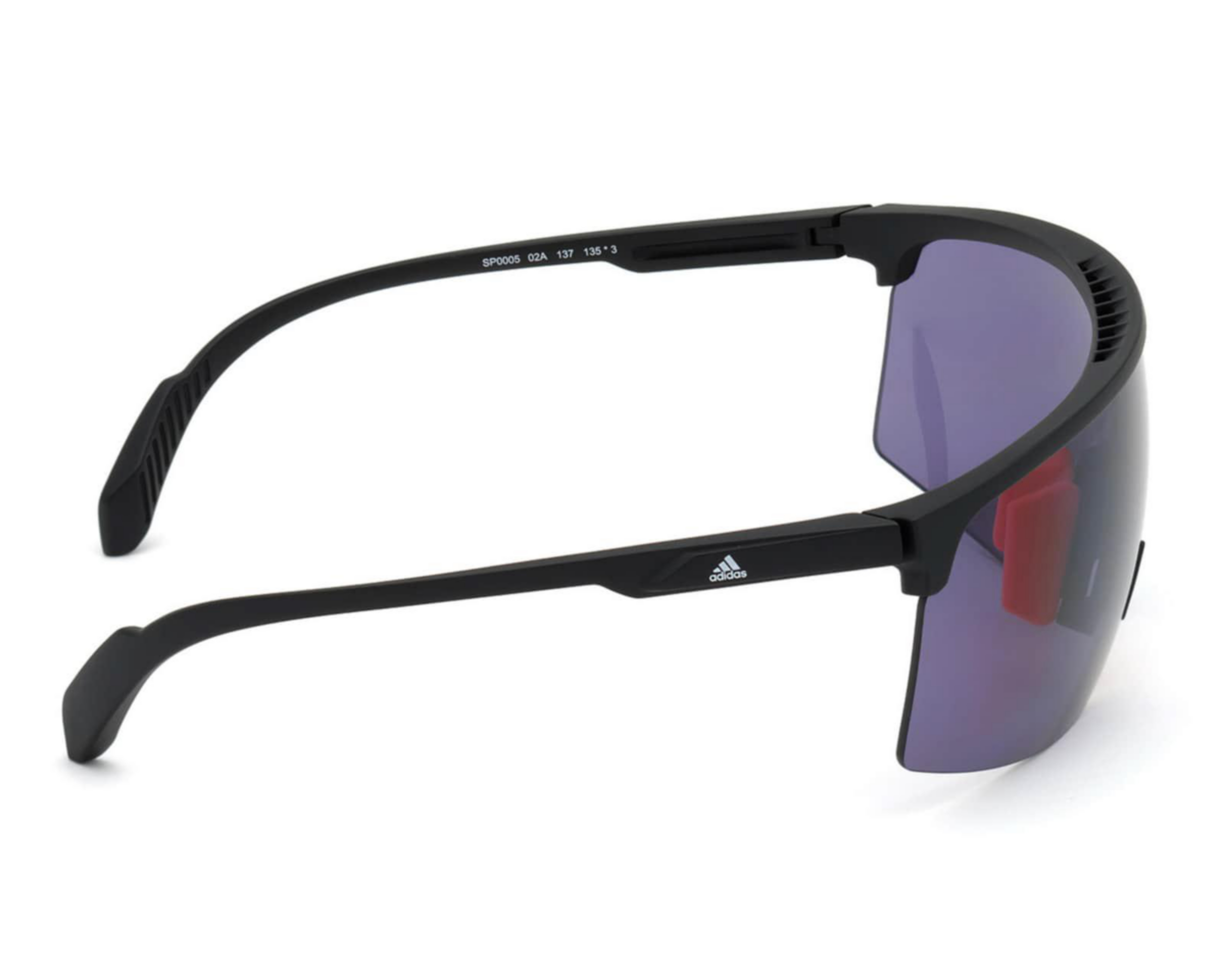 Foto 4 pulgar | Lentes de Sol Adidas Deportivos Negros