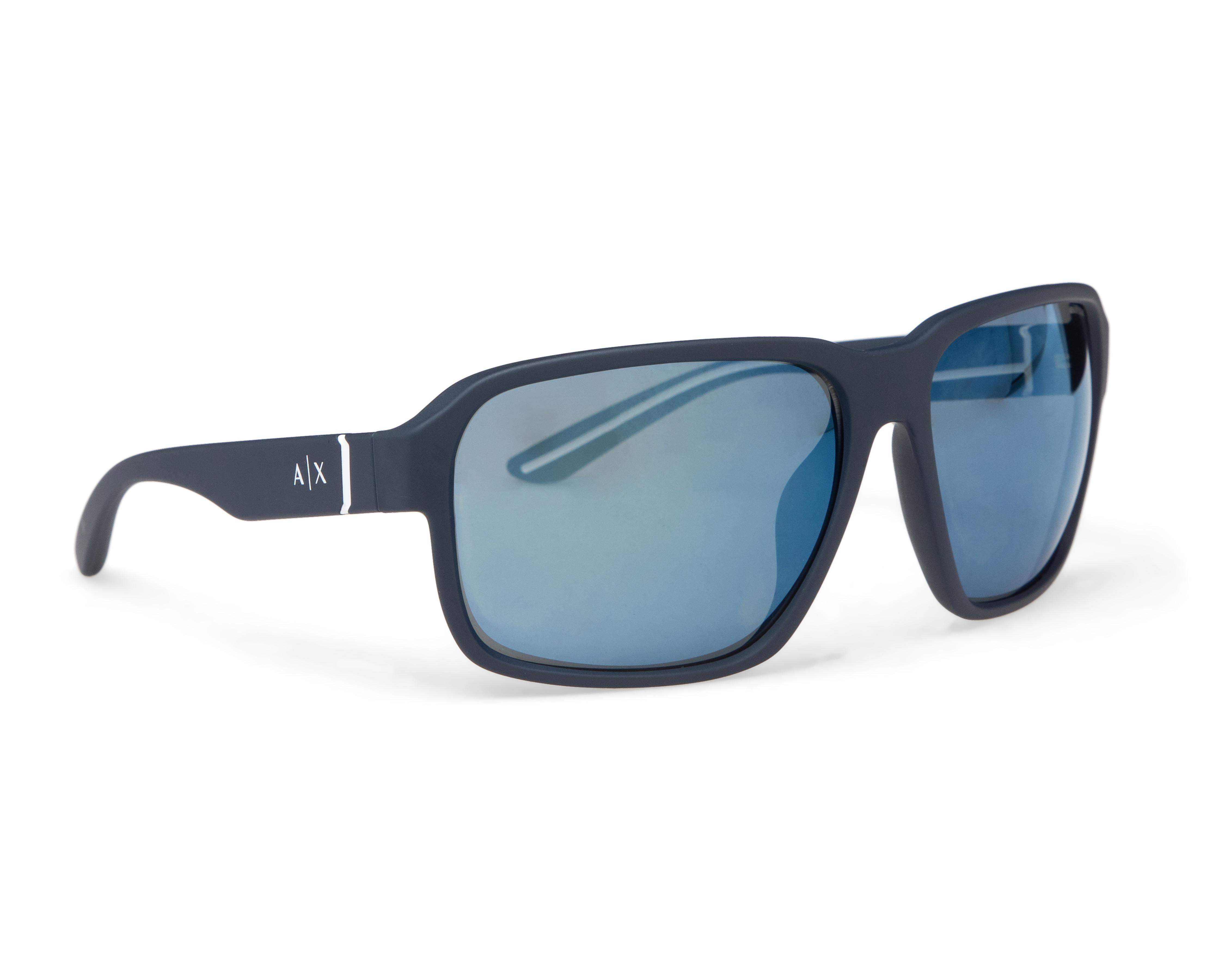 Foto 2 pulgar | Lentes de Sol Armani Exchange Cuadrados AX4131SU 818155 Azules