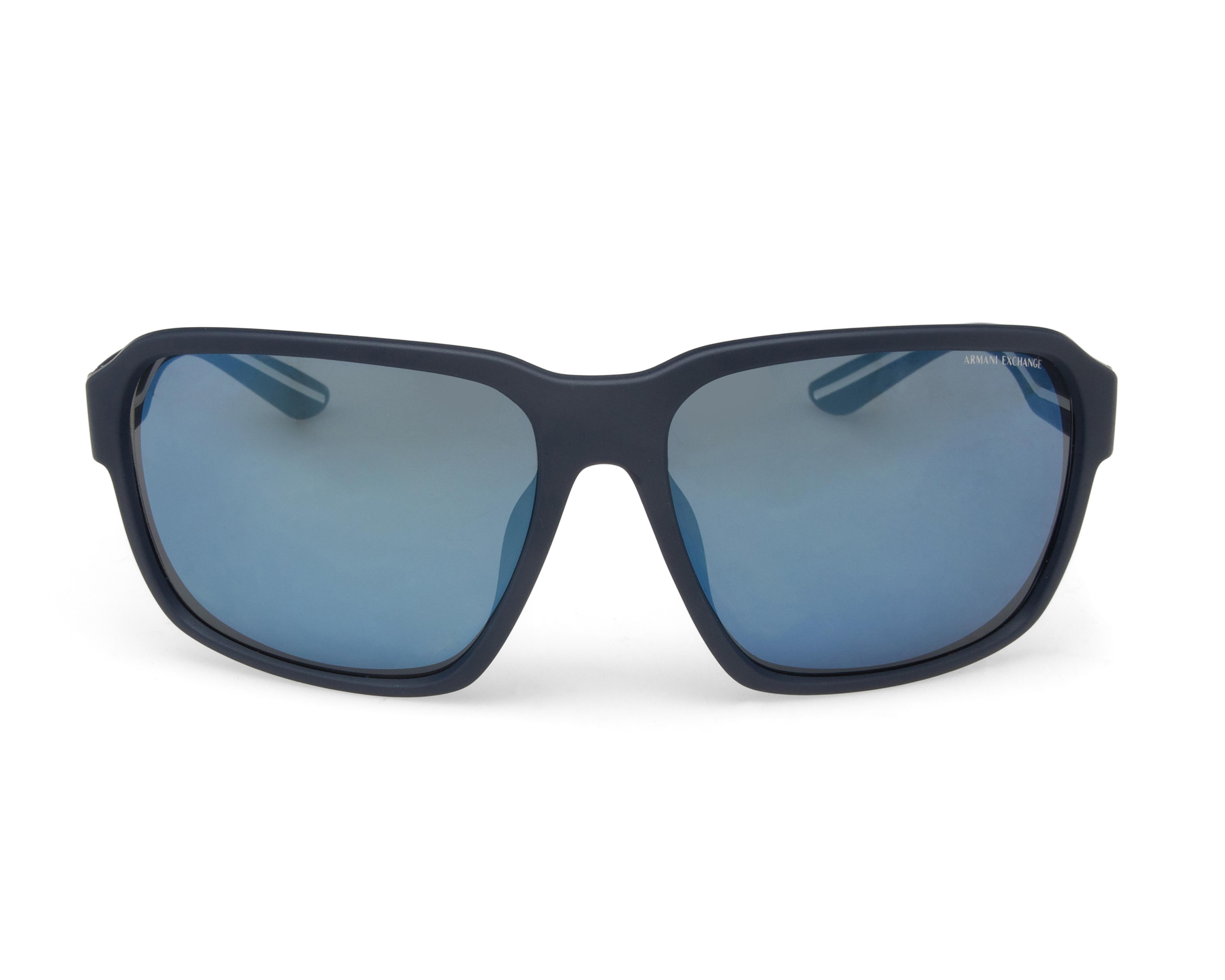 Foto 3 pulgar | Lentes de Sol Armani Exchange Cuadrados AX4131SU 818155 Azules