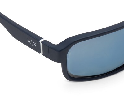 Foto 4 | Lentes de Sol Armani Exchange Cuadrados AX4131SU 818155 Azules