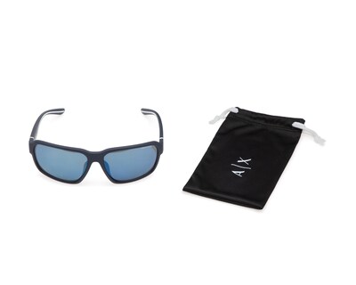 Foto 5 | Lentes de Sol Armani Exchange Cuadrados AX4131SU 818155 Azules