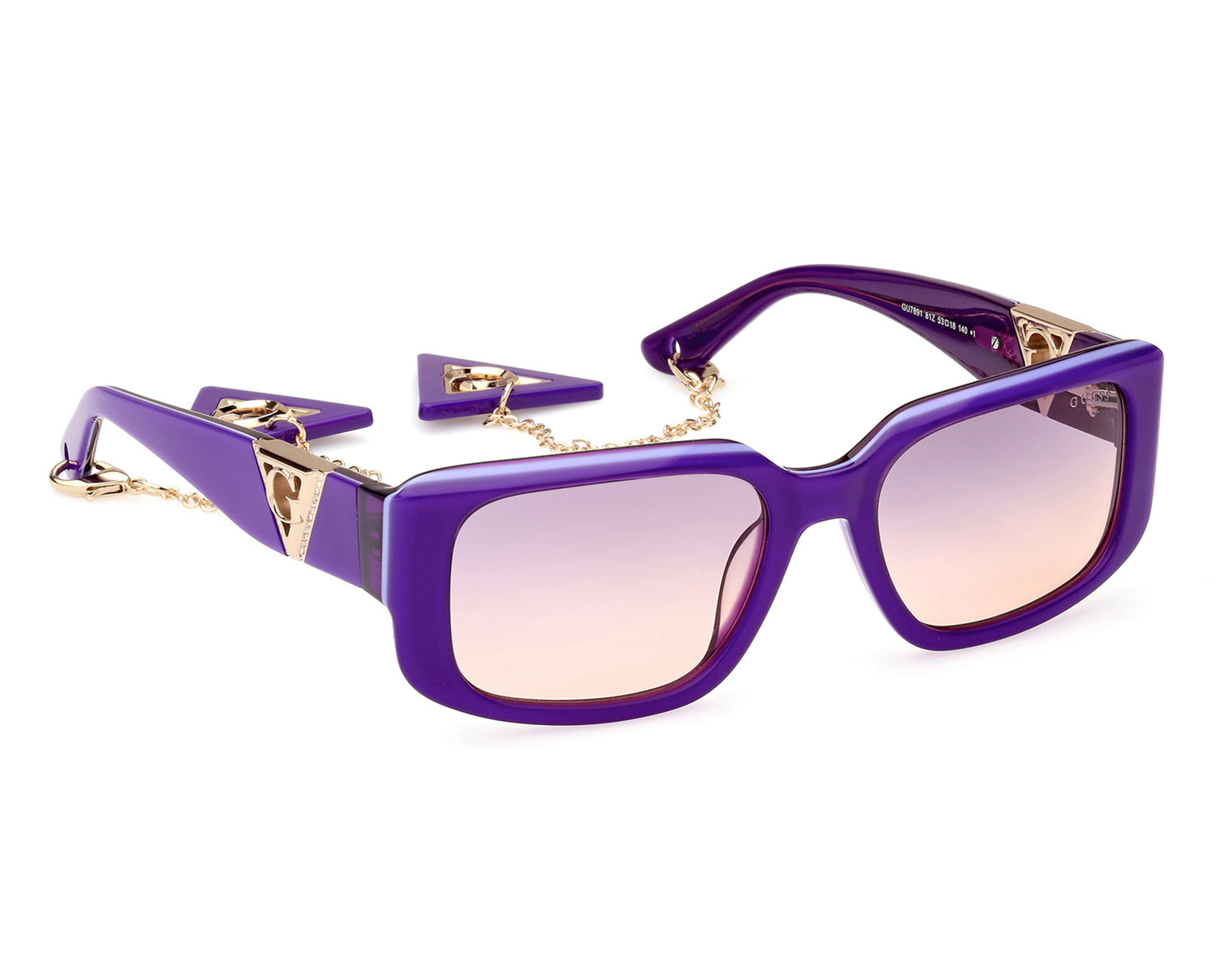 Lentes de Sol Guess Cuadrados Violeta