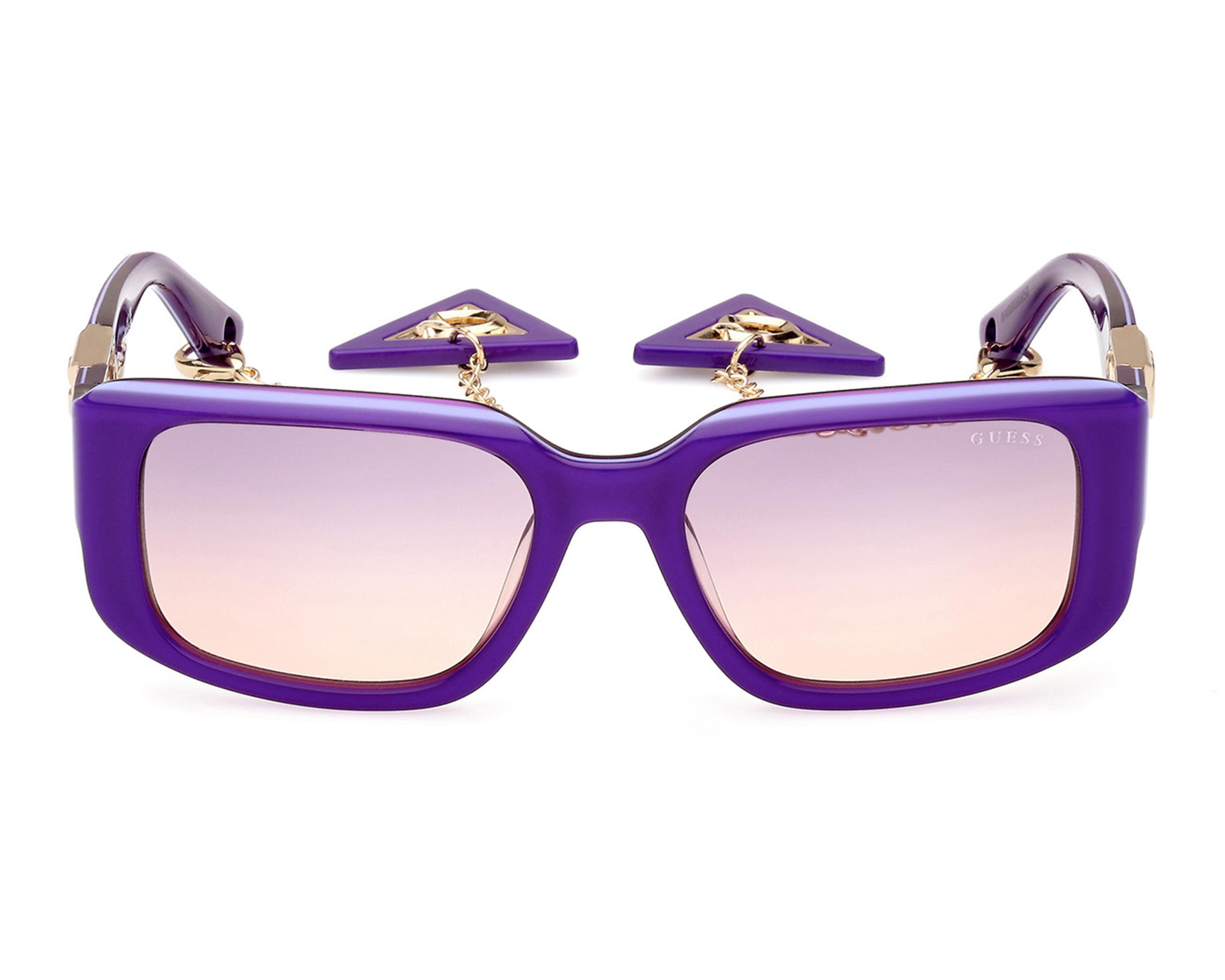 Foto 2 | Lentes de Sol Guess Cuadrados Violeta