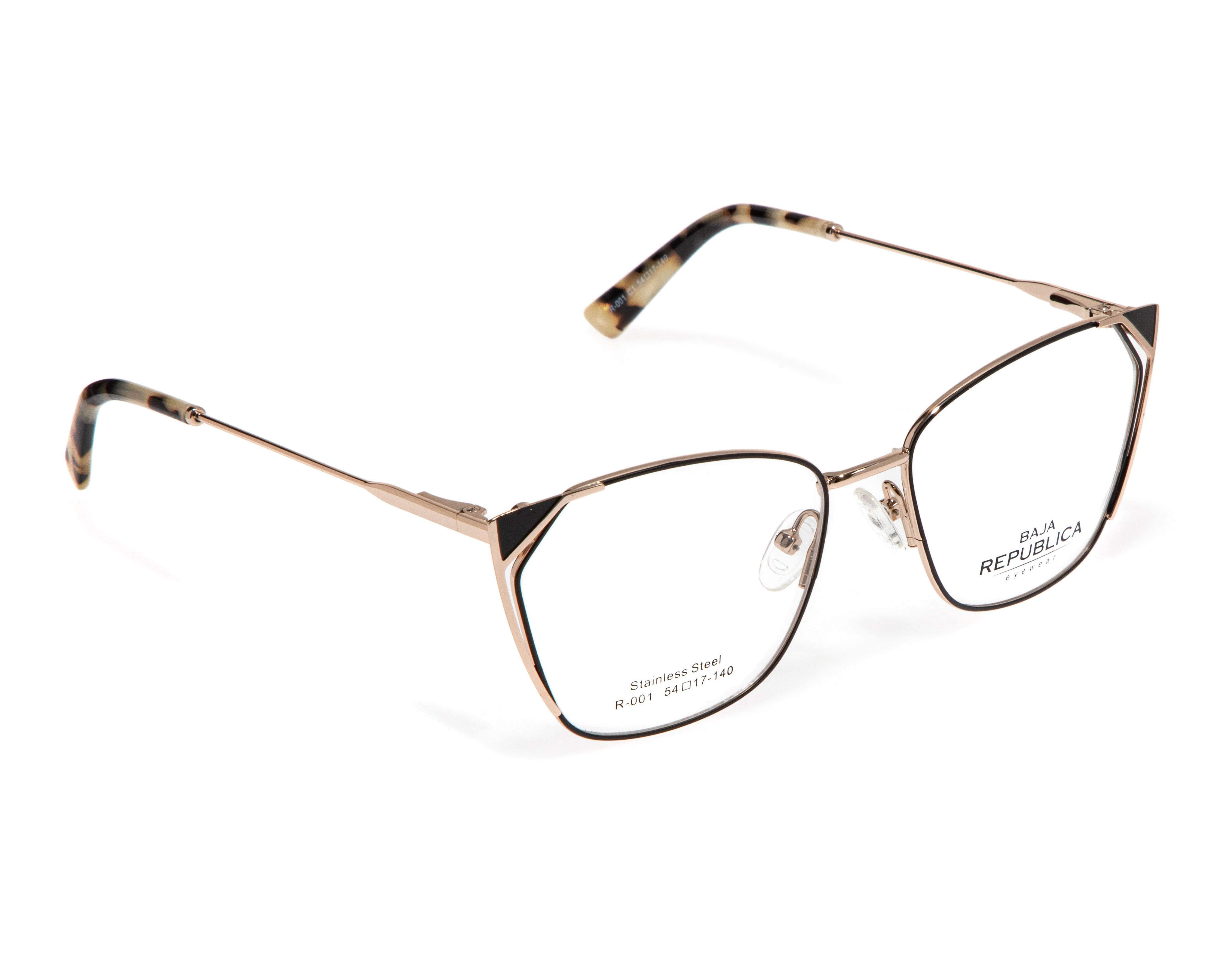 Foto 1 | Armazon Oftálmico Unisex Baja República Cuadrado Dorado