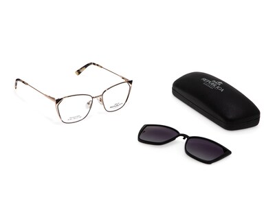 Foto 6 | Armazon Oftálmico Unisex Baja República Cuadrado Dorado