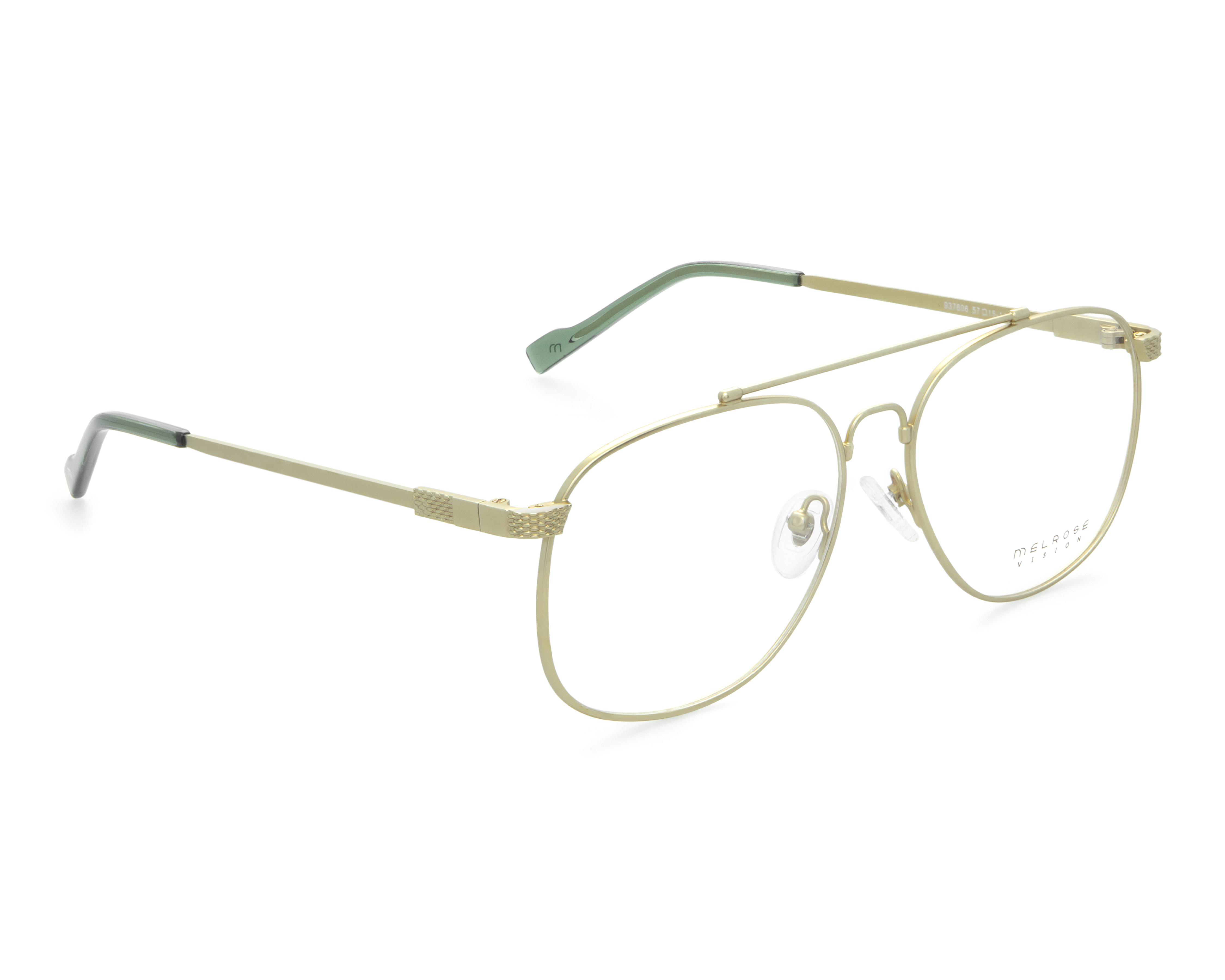 Armazón Oftálmico Melrose Aviador Dorado $599