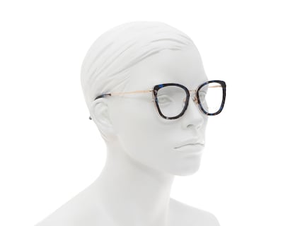 Foto 7 | Armazón Oftálmico Melrose Cat Eye Azul