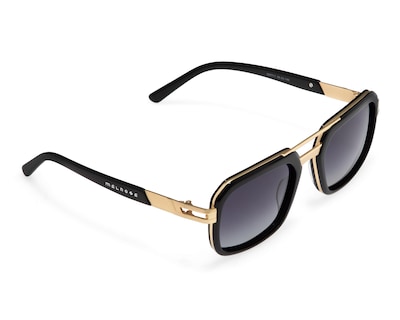 Foto 1 | Lentes de Sol para Hombre Melrose Rectangulares Dorados