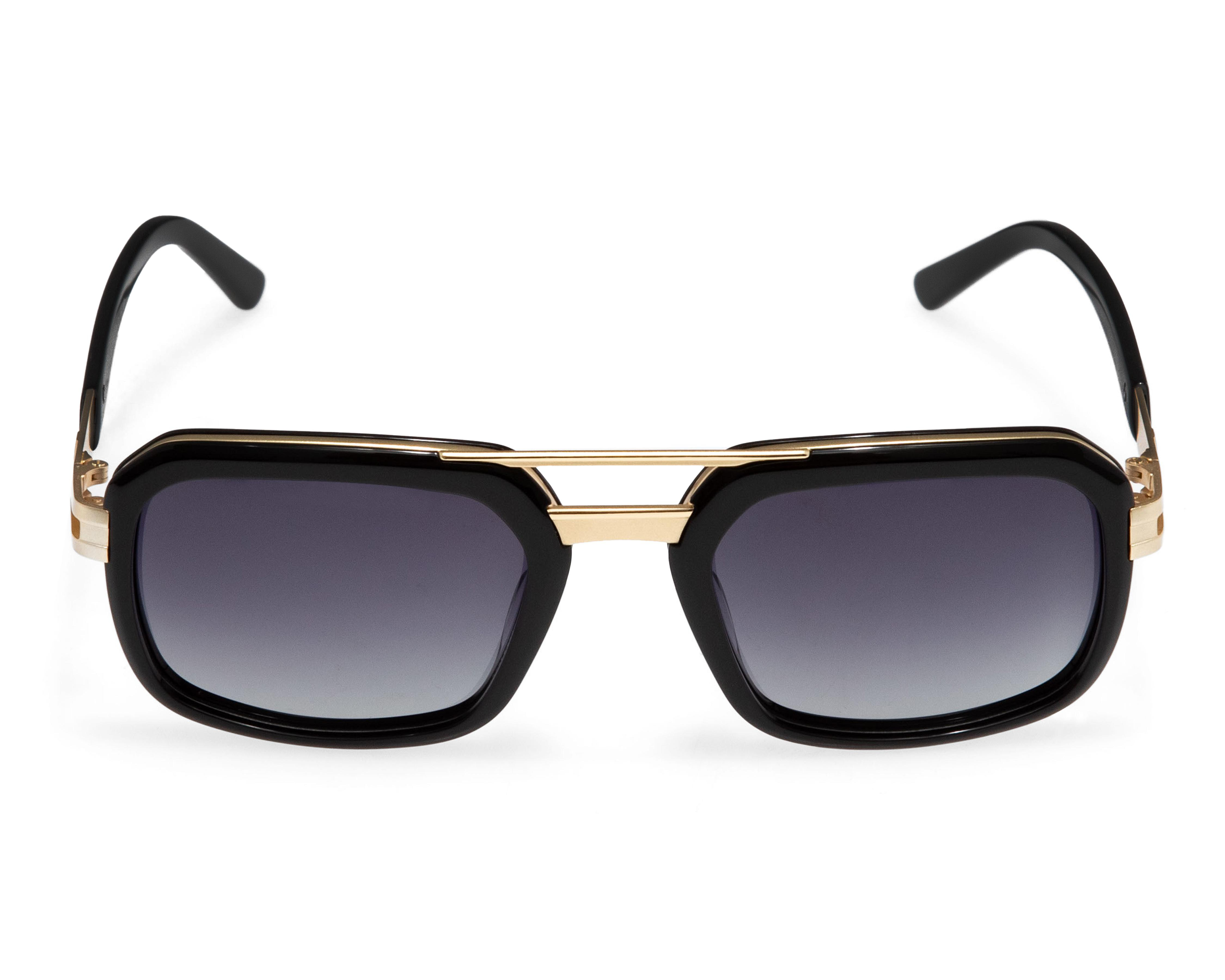 Foto 3 pulgar | Lentes de Sol para Hombre Melrose Rectangulares Dorados