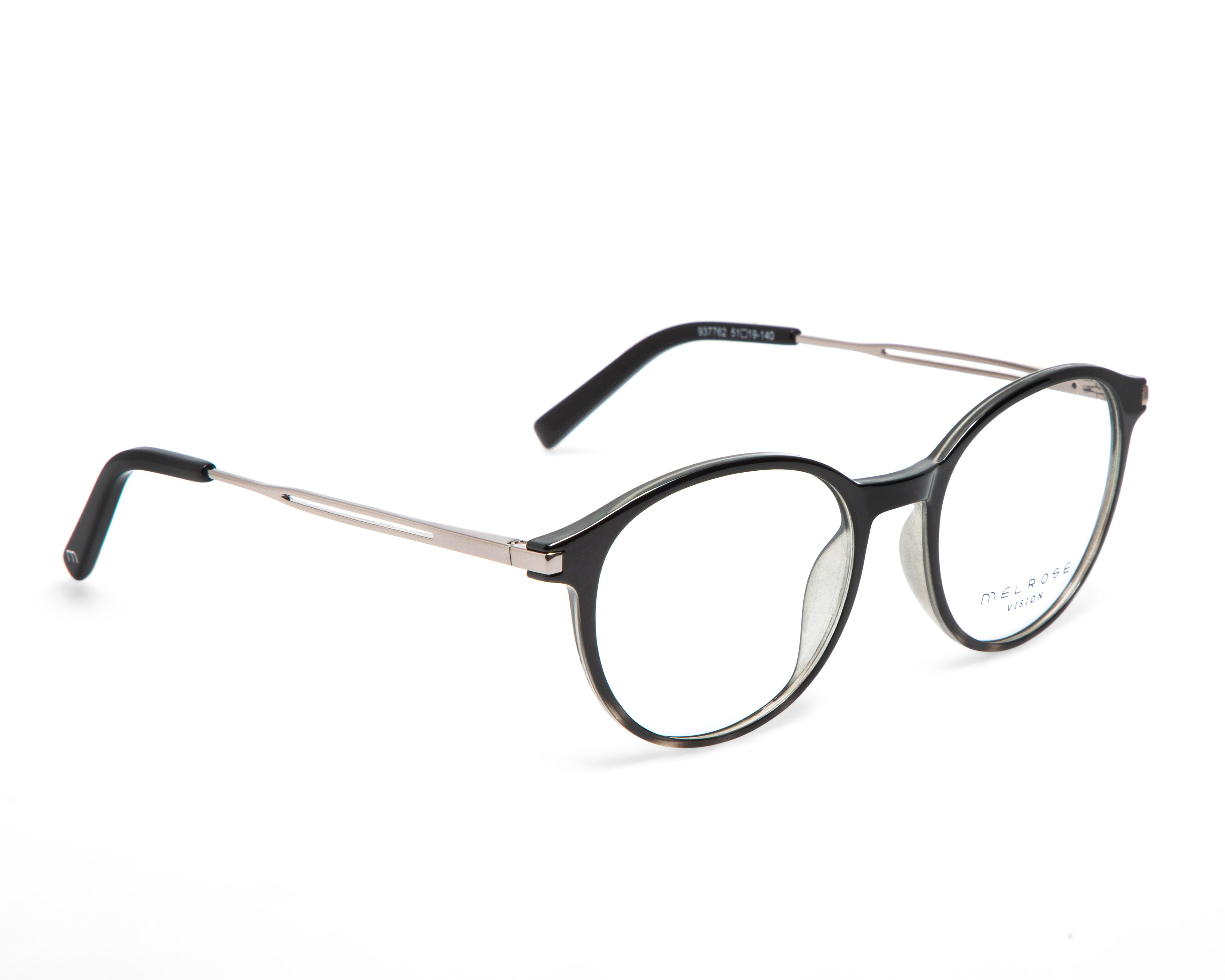 Armazón Oftálmico Melrose Redondo Negro $699