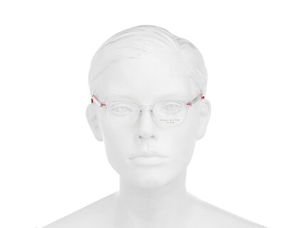 Foto 5 | Armazón Oftálmico para Niños Melrose Redondo Transparente-Rojo