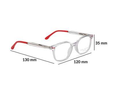 Foto 7 | Armazón Oftálmico para Niños Melrose Redondo Transparente-Rojo
