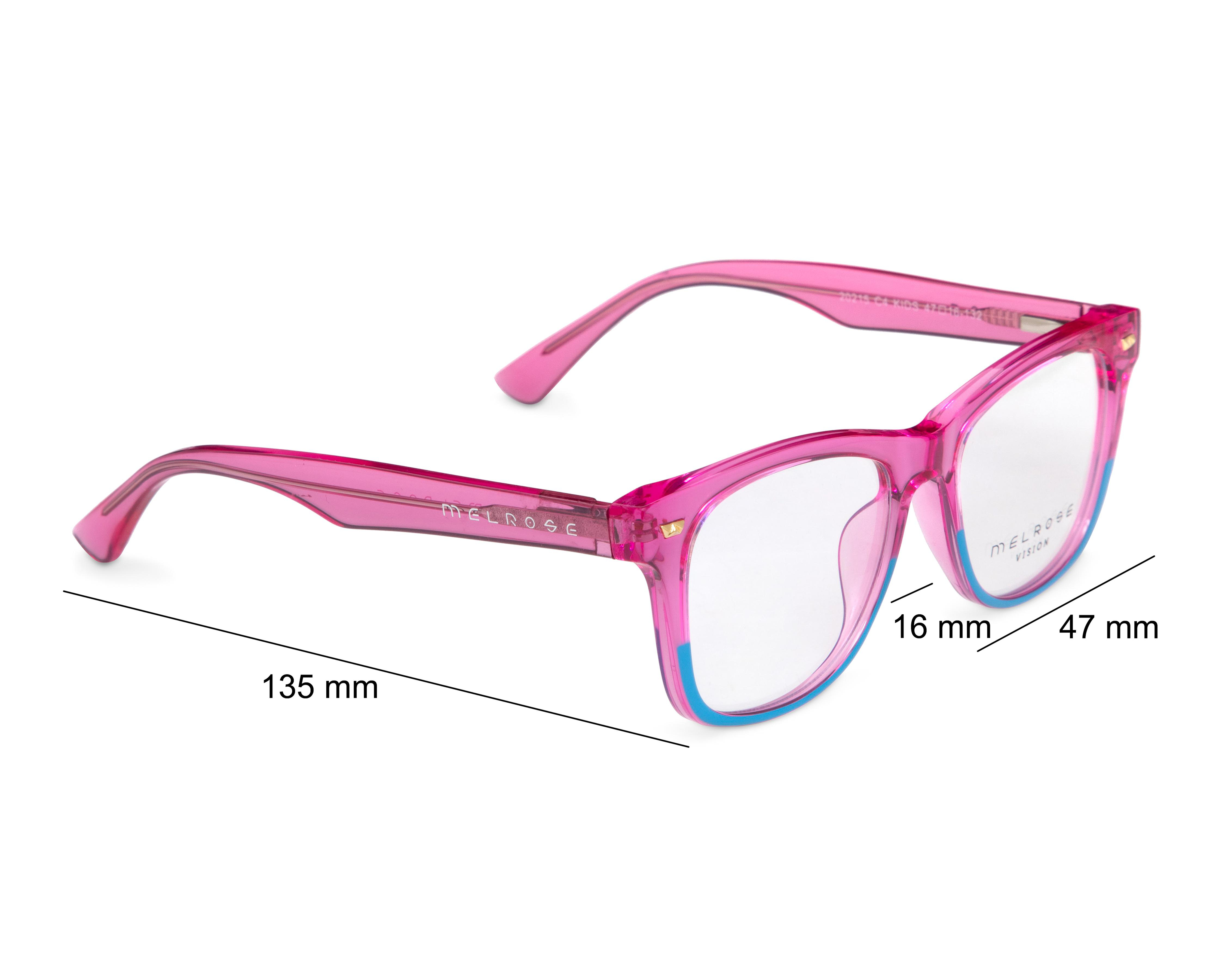 Foto 8 | Armazón Oftálmico para Niños Melrose Wayfarer Rosa