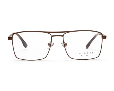 Foto 2 | Armazón Oftálmico para Hombre Melrose Rectangular Café