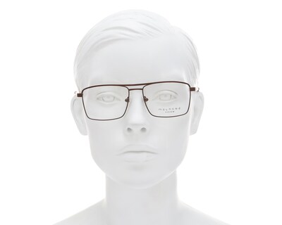 Foto 5 | Armazón Oftálmico para Hombre Melrose Rectangular Café