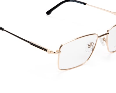 Foto 4 | Armazón Oftálmico para Hombre Melrose Rectangular Dorado