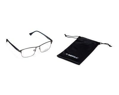 Foto 5 | Armazón Oftálmico para Hombre Refill Cuadrado Negro