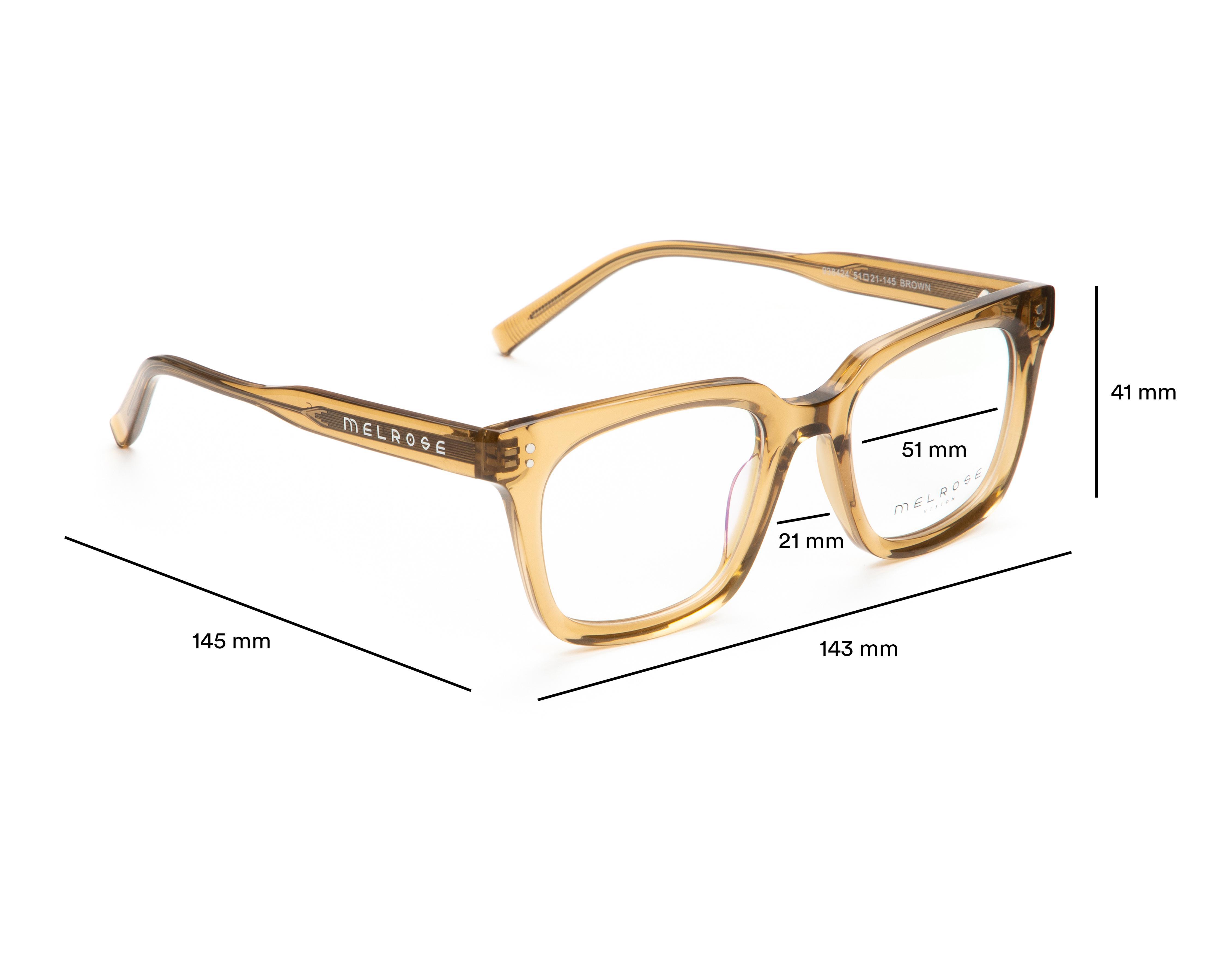 Foto 5 | Armazón Oftálmico para Mujer Melrose Wayfarer Café
