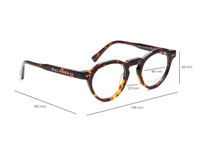 Foto 5 | Armazón Oftálmico para Mujer Melrose Redondo Leopardo