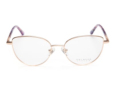 Foto 2 | Armazón Oftálmico para Mujer Melrose Cat Eye Oro Rosa