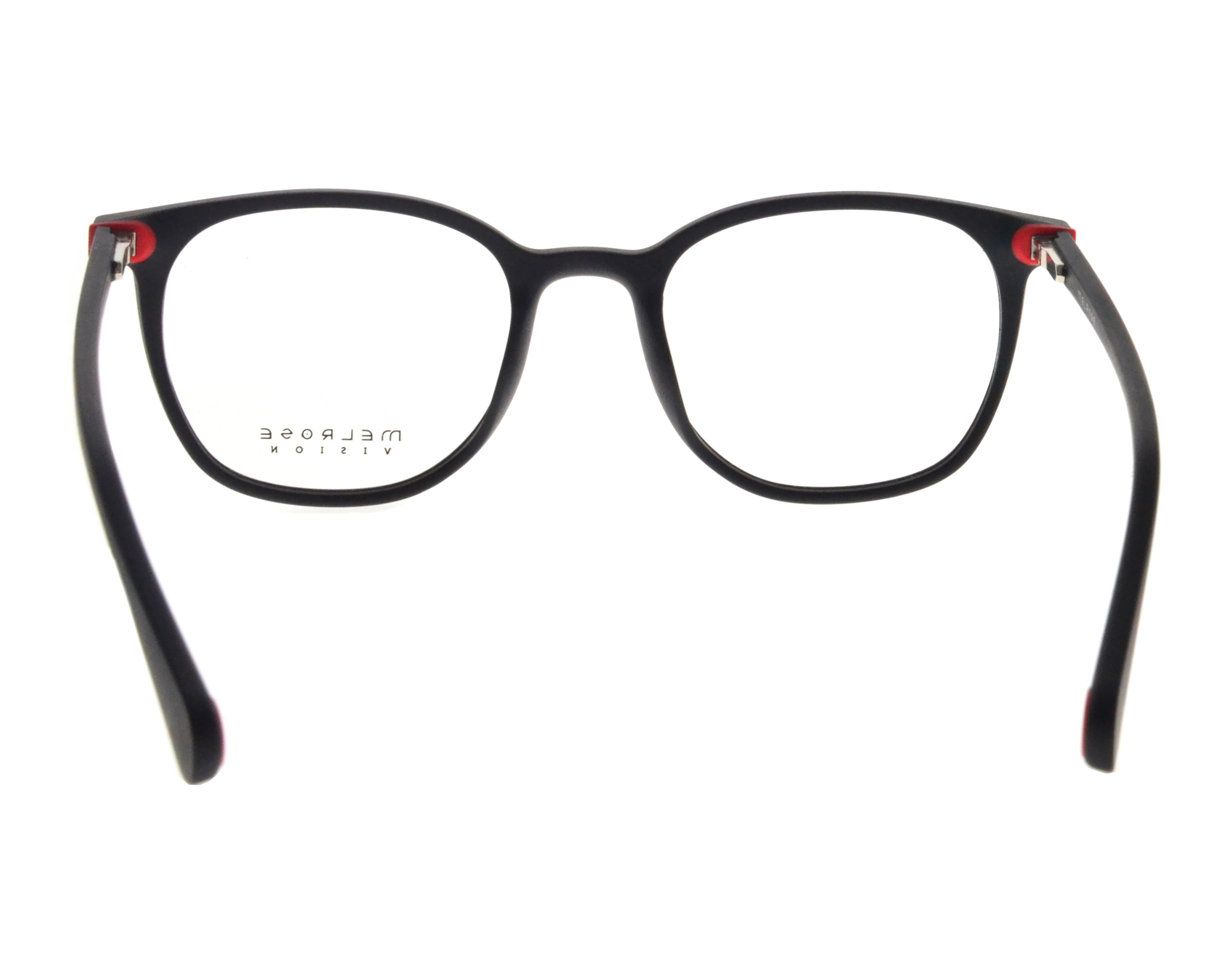 Foto 4 pulgar | Armazón Oftálmico para Hombre Melrose Redondos Negro
