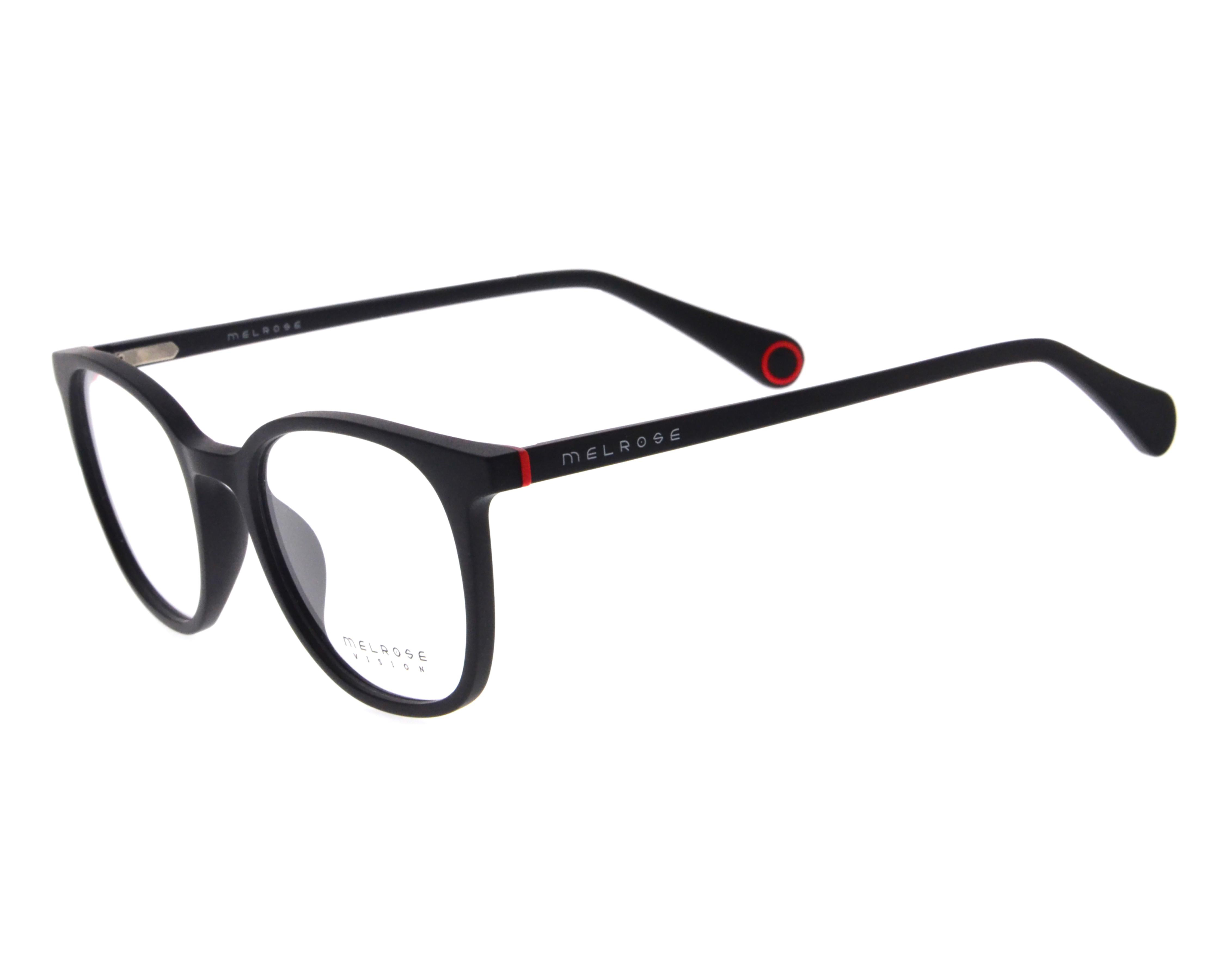 Foto 5 pulgar | Armazón Oftálmico para Hombre Melrose Redondos Negro