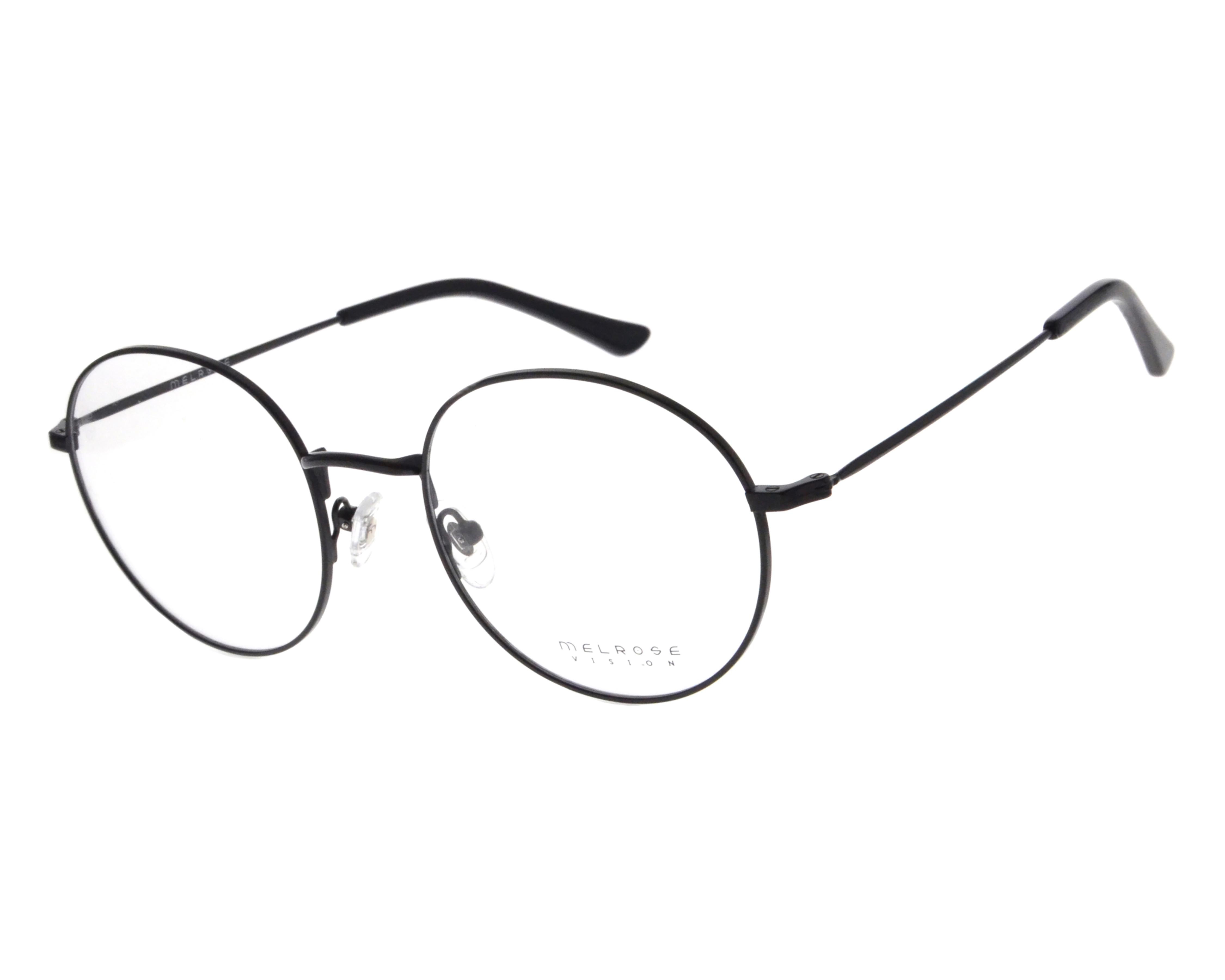 Foto 1 | Armazón Oftálmico Unisex Melrose Redondo Negro