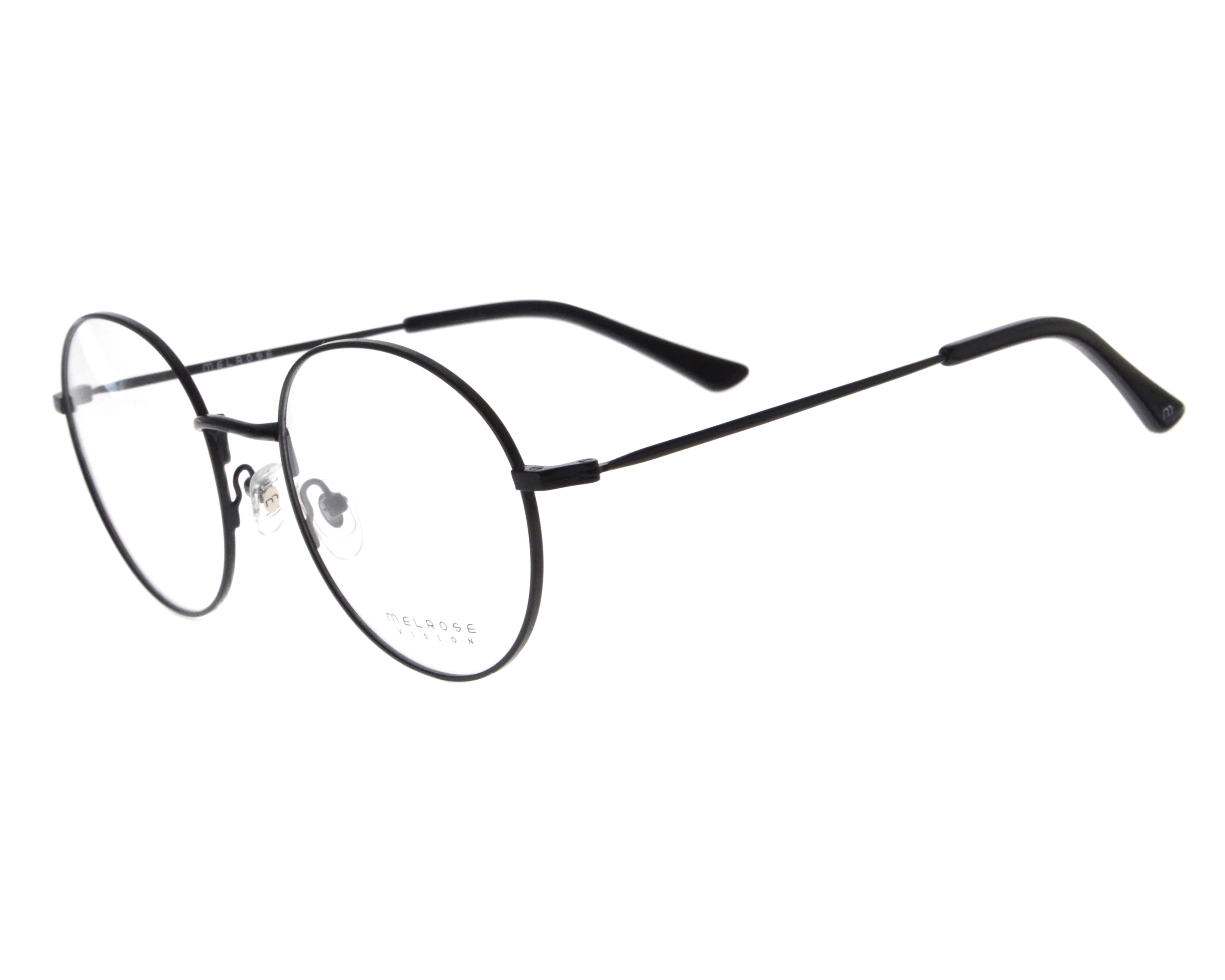 Foto 4 | Armazón Oftálmico Unisex Melrose Redondo Negro