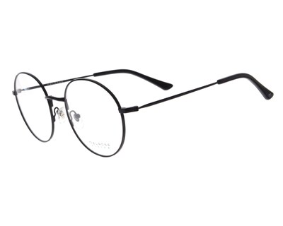 Foto 4 | Armazón Oftálmico Unisex Melrose Redondo Negro