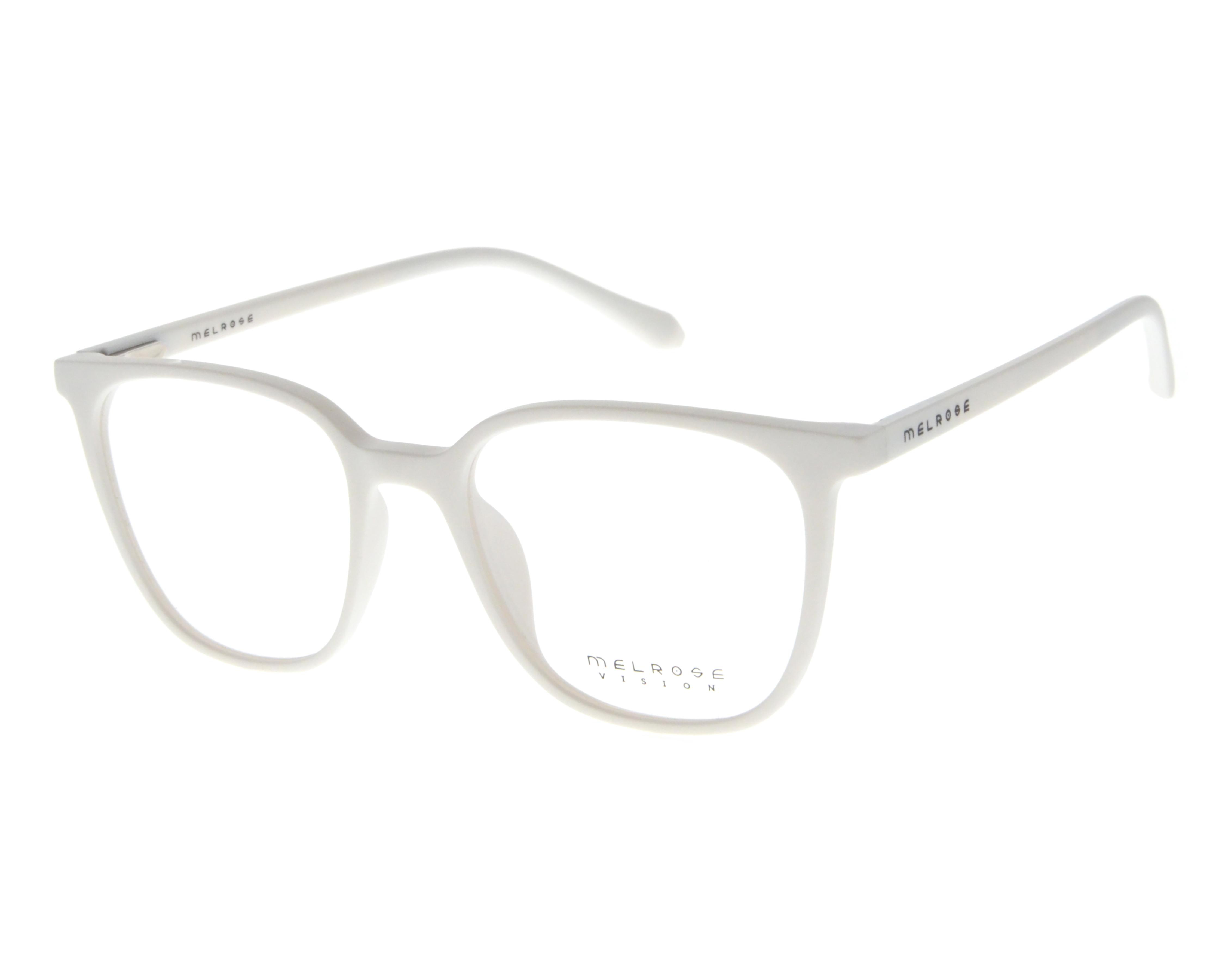 Armazón Oftálmico Unisex Melrose Wayfarer Blanco