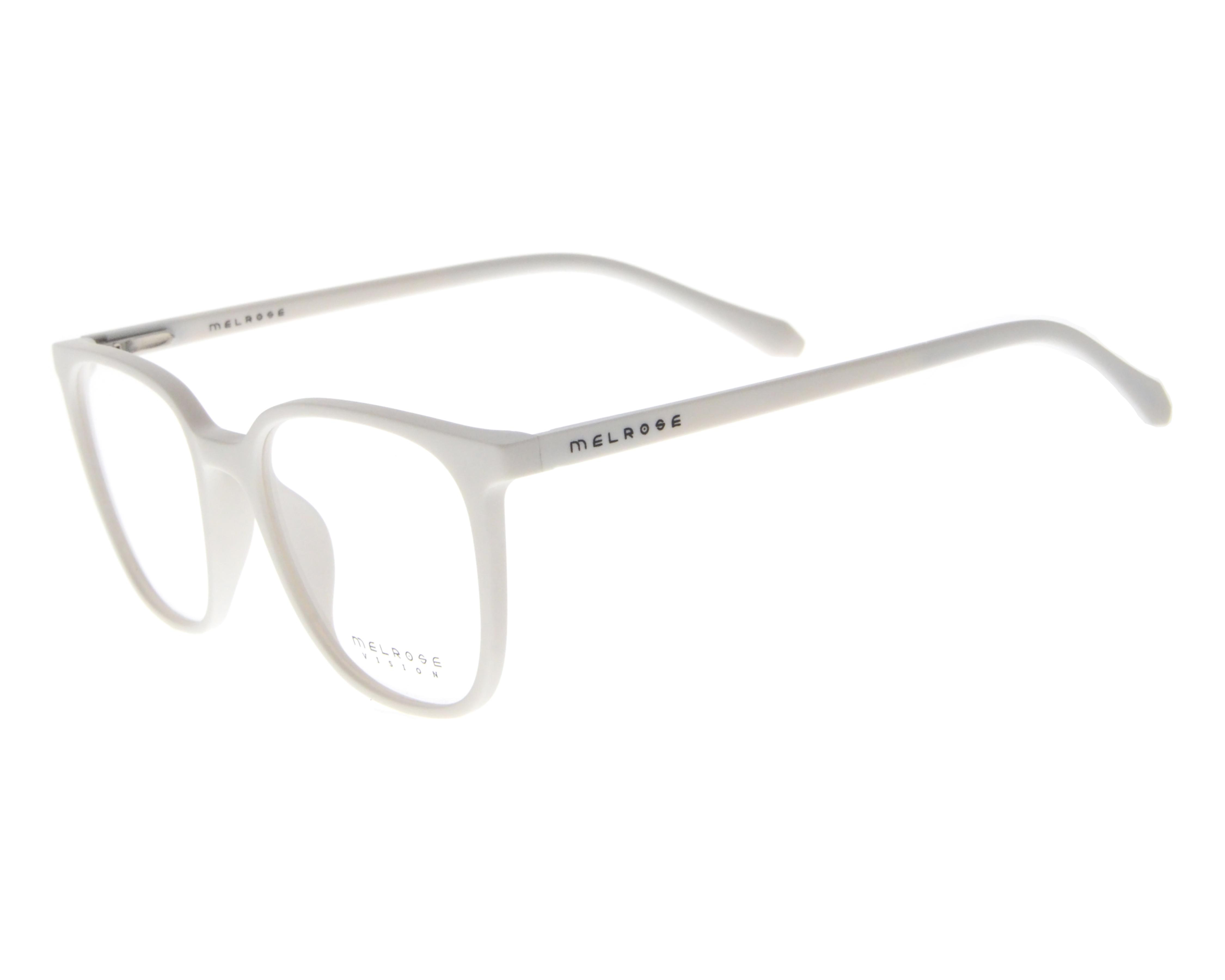 Foto 5 pulgar | Armazón Oftálmico Unisex Melrose Wayfarer Blanco