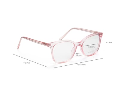 Foto 5 | Armazón Oftálmico para Mujer Melrose Cat Eye Rosa