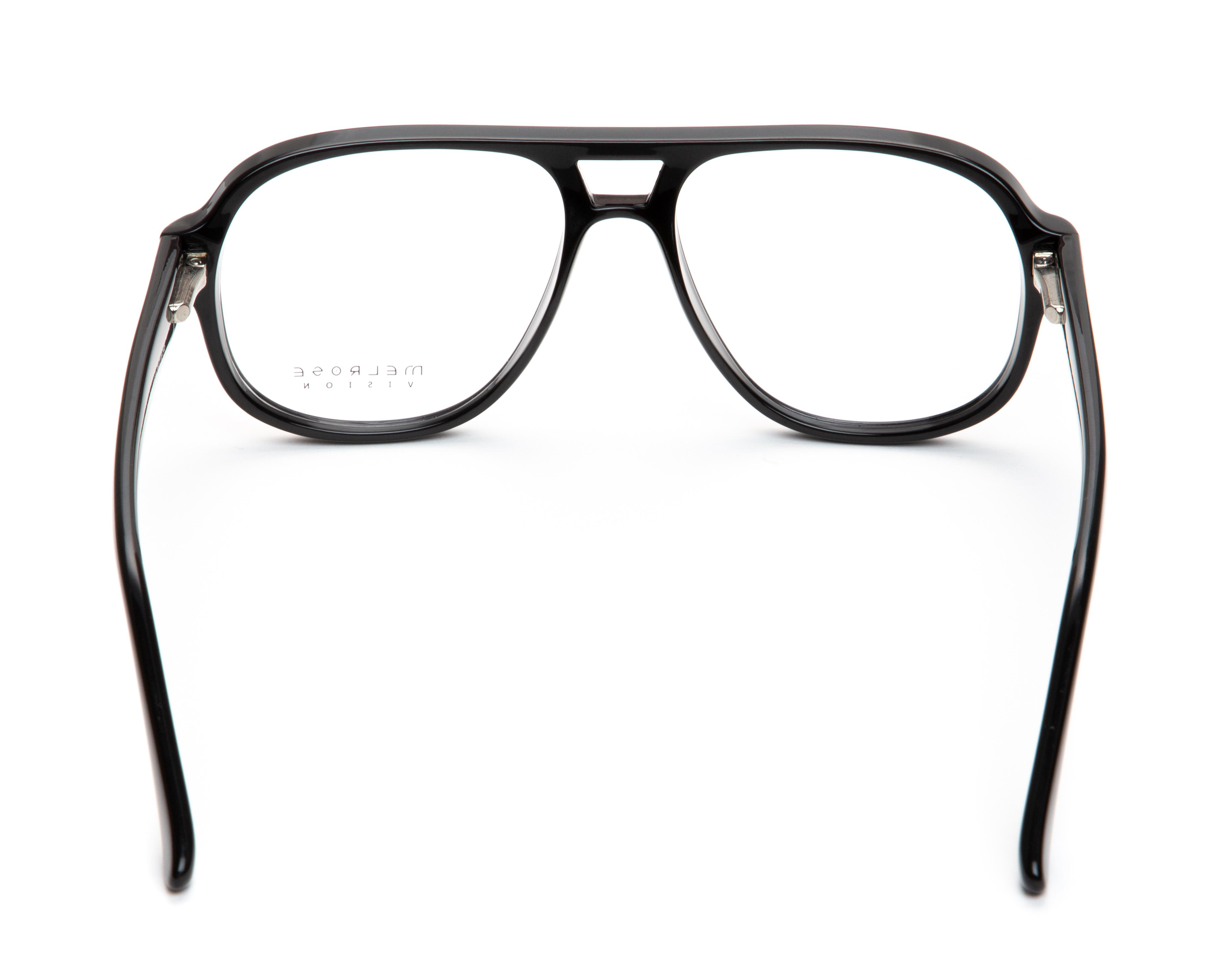Foto 4 pulgar | Armazón Oftálmico Unisex Melrose Aviador Negro