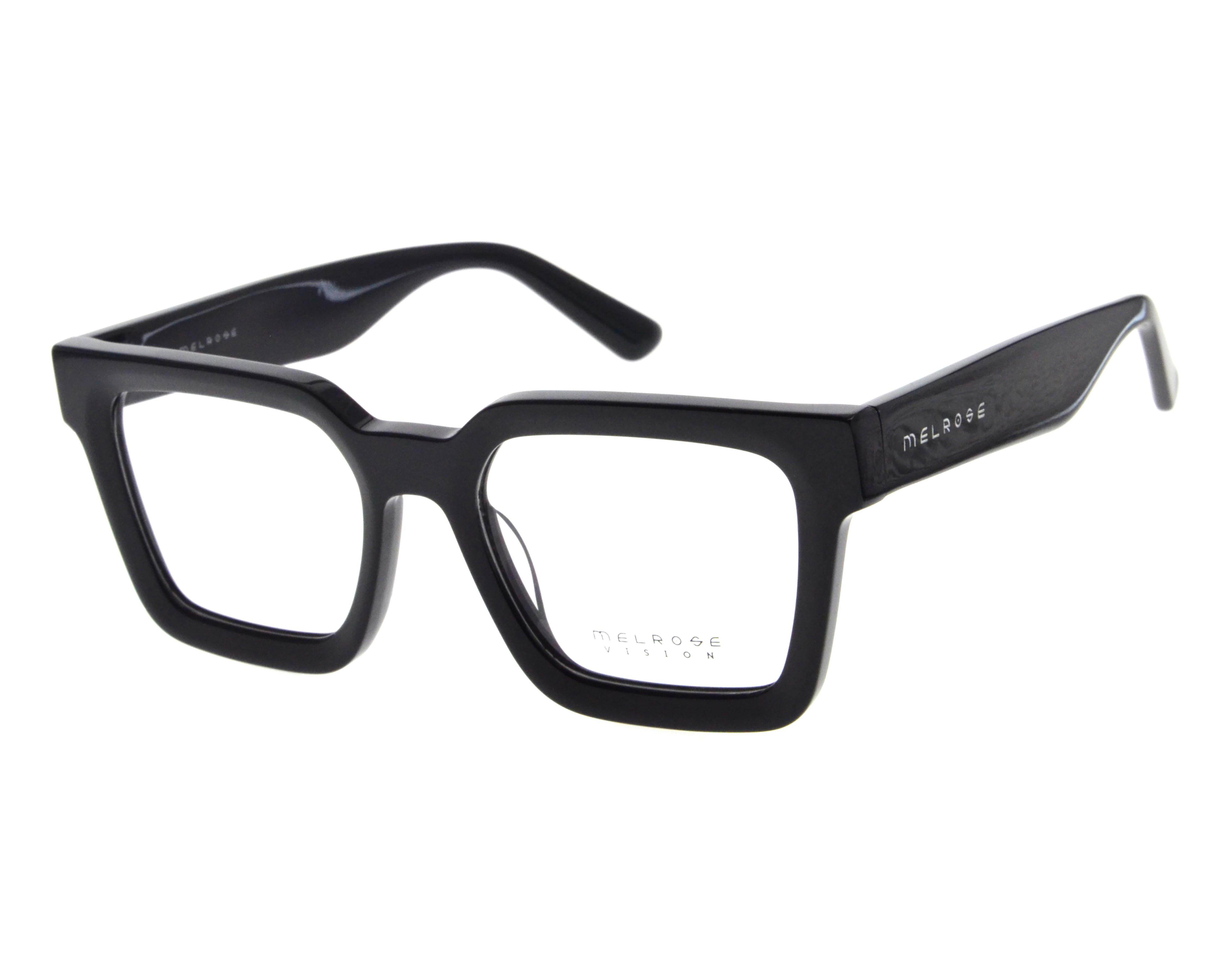 Armazón Oftálmico para Hombre Melrose Cuadrado Negro