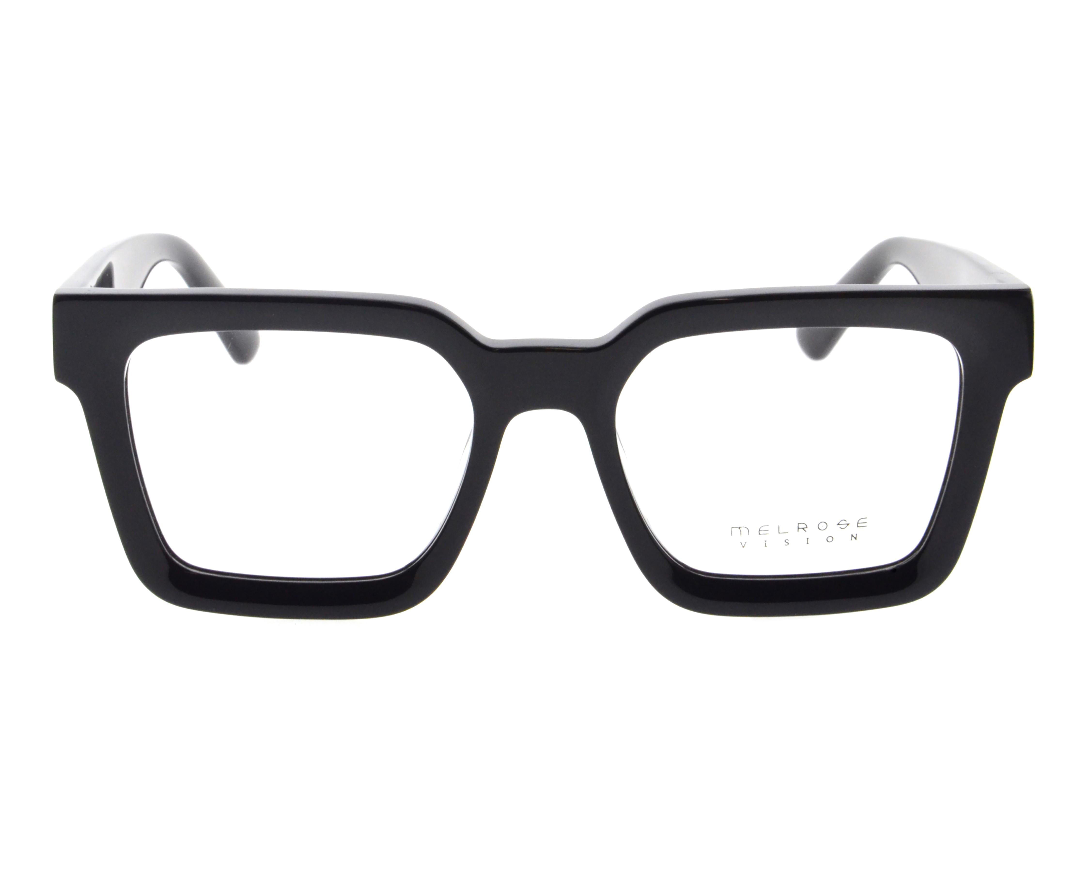 Foto 3 pulgar | Armazón Oftálmico para Hombre Melrose Cuadrado Negro