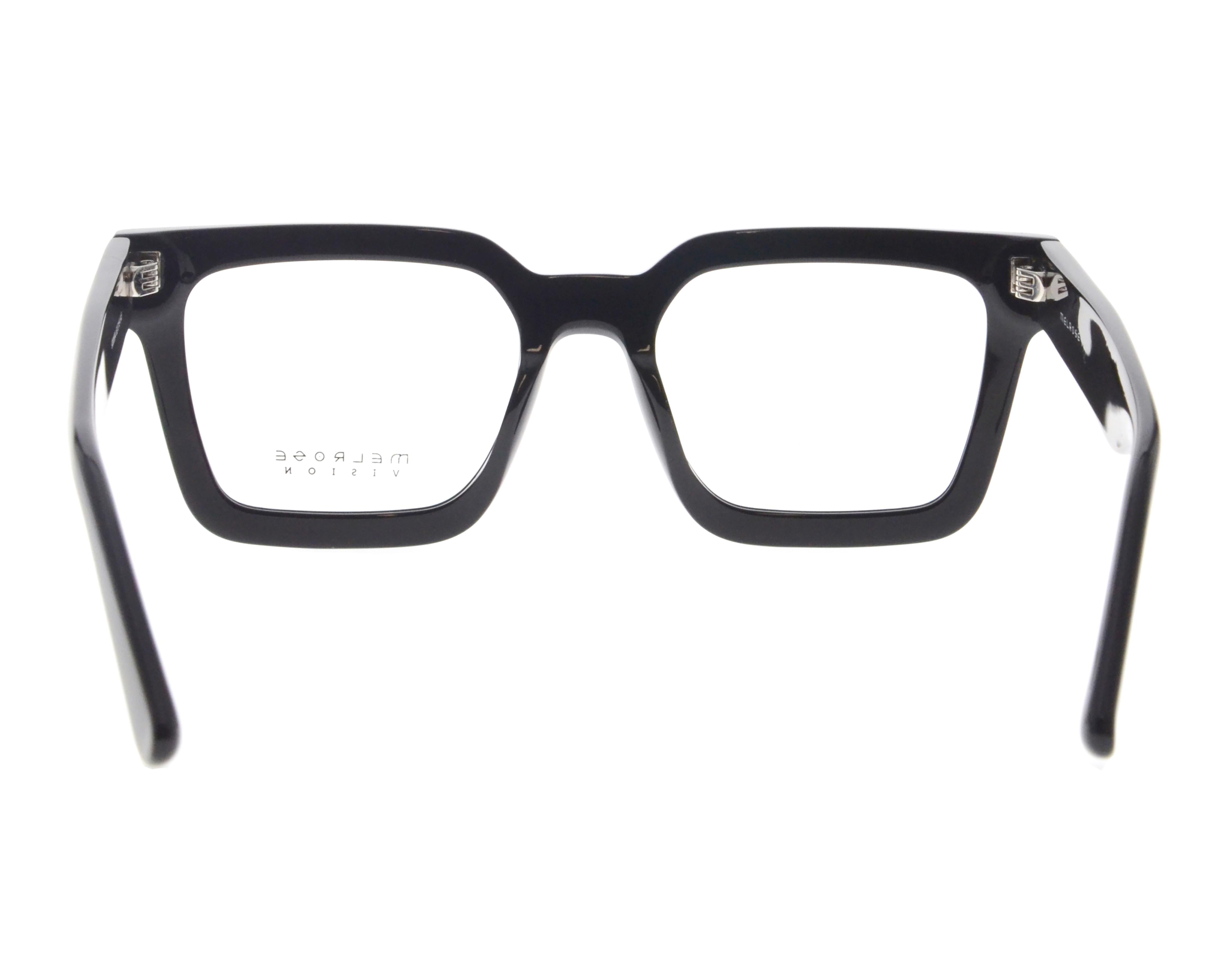 Foto 4 pulgar | Armazón Oftálmico para Hombre Melrose Cuadrado Negro