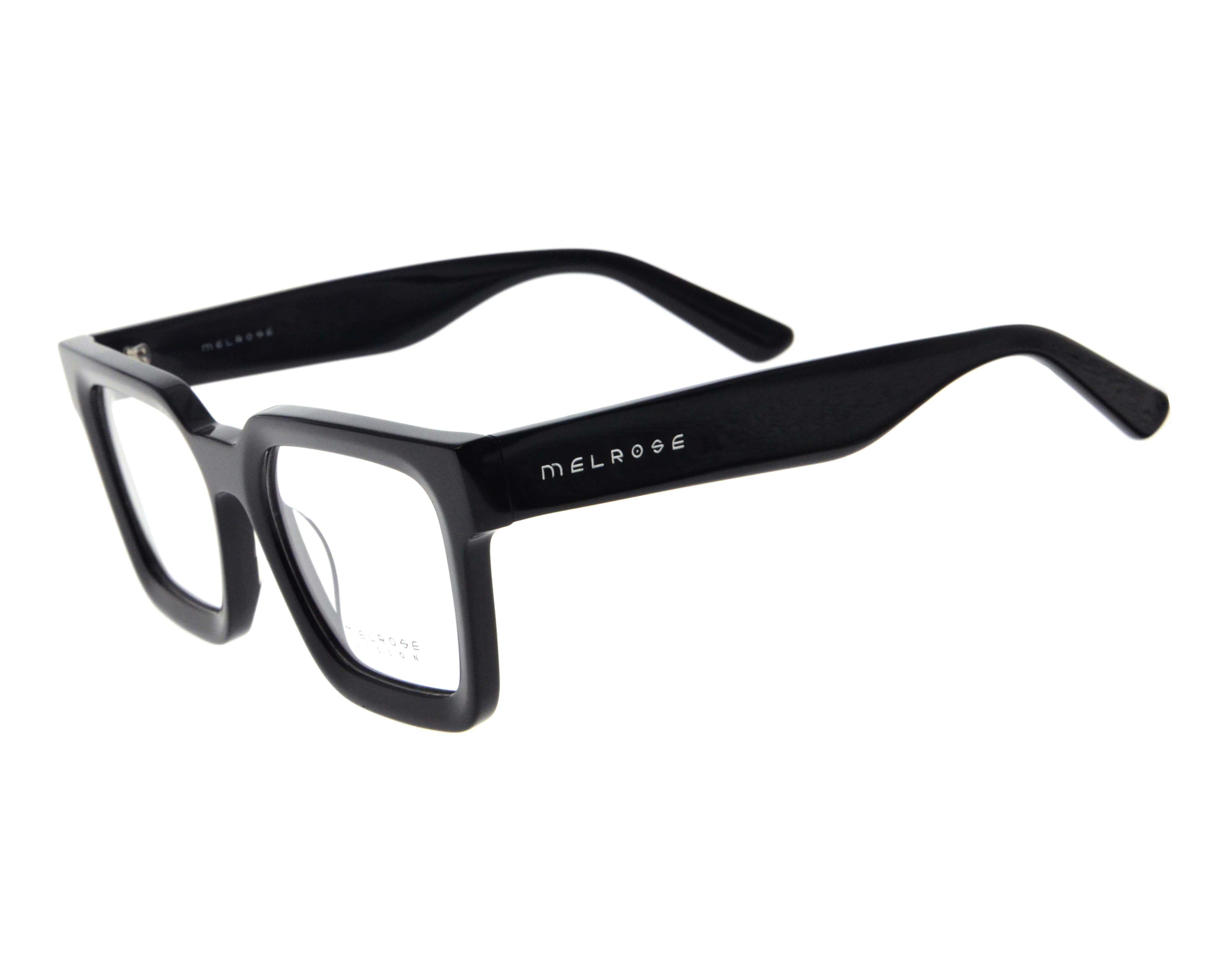 Foto 5 pulgar | Armazón Oftálmico para Hombre Melrose Cuadrado Negro