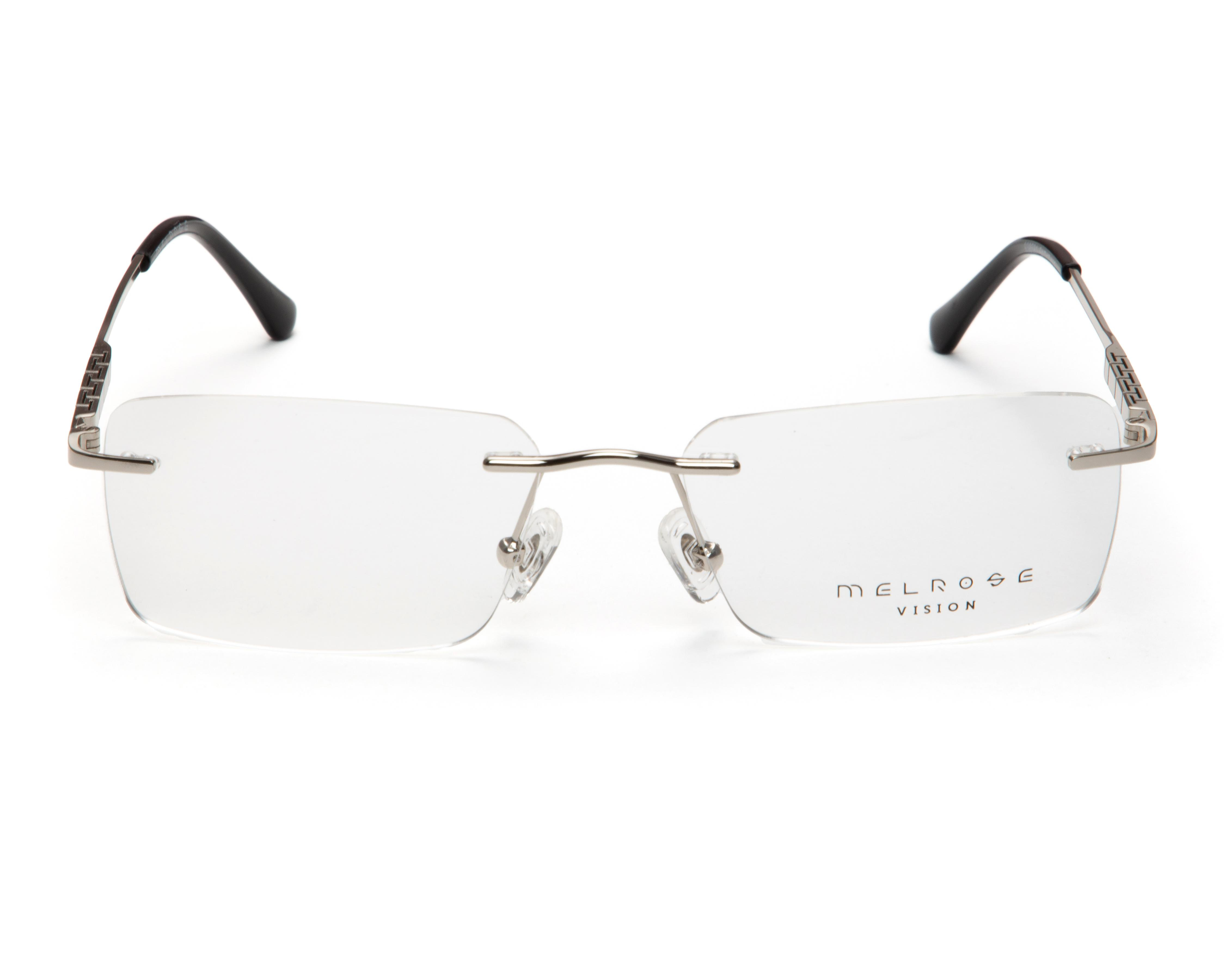 Foto 2 | Armazón Oftálmico Unisex Melrose Cuadrado Plateado
