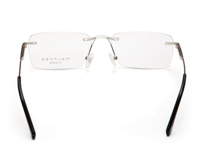 Foto 3 | Armazón Oftálmico Unisex Melrose Cuadrado Plateado