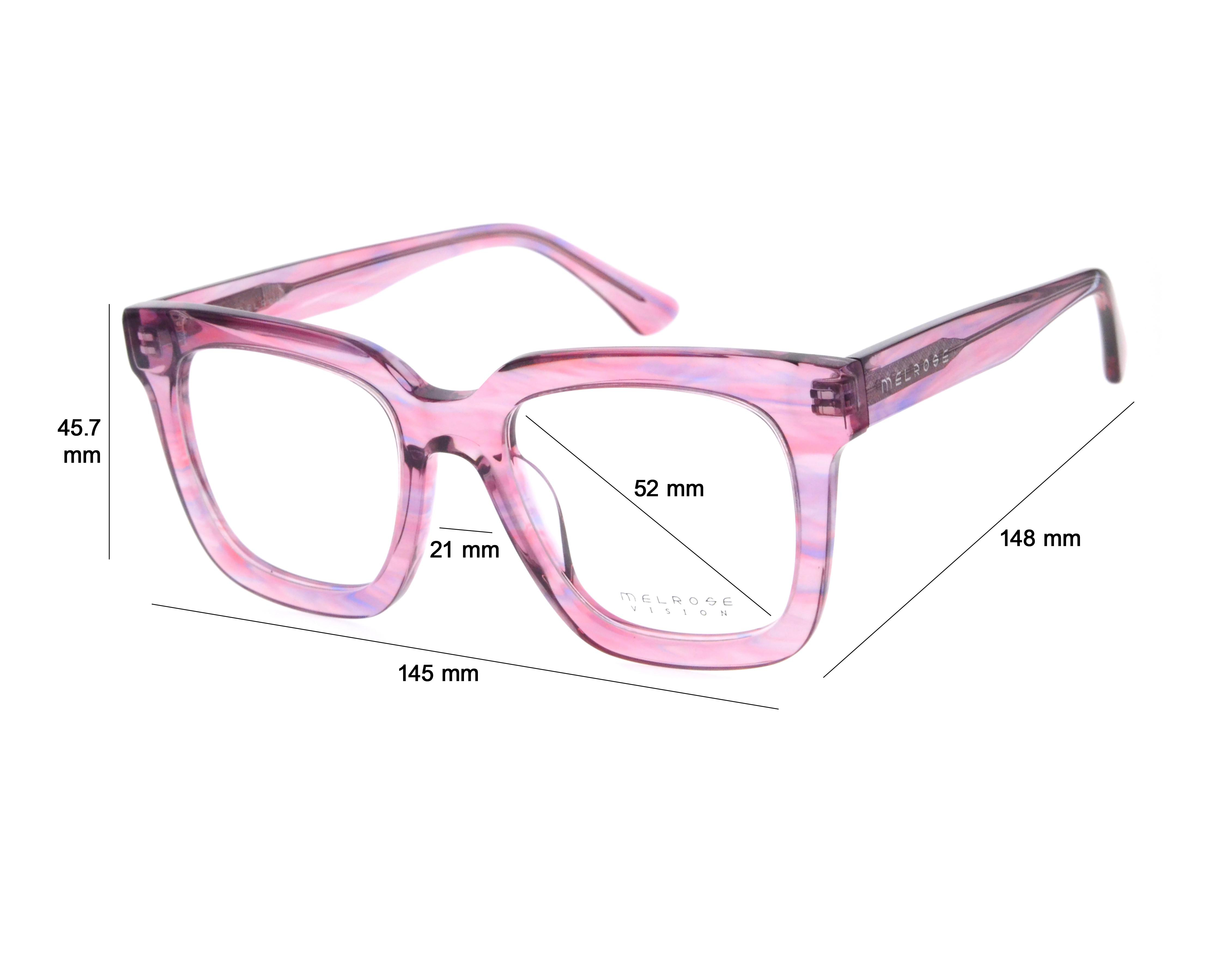 Foto 6 pulgar | Armazón Oftálmico para Mujer Melrose Cuadrado Rosa