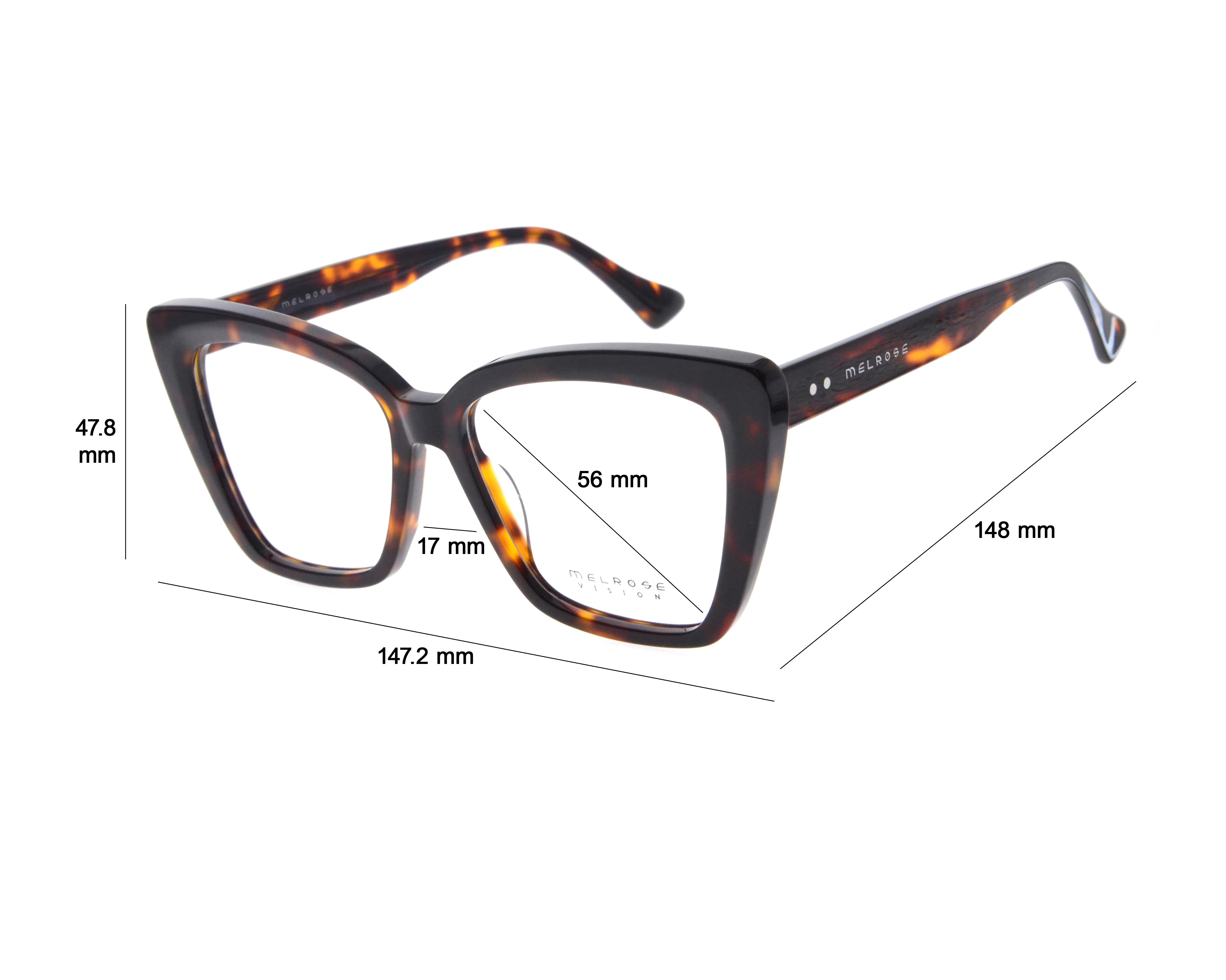 Foto 5 | Armazón Oftálmico para Mujer Melrose Cat Eye Café