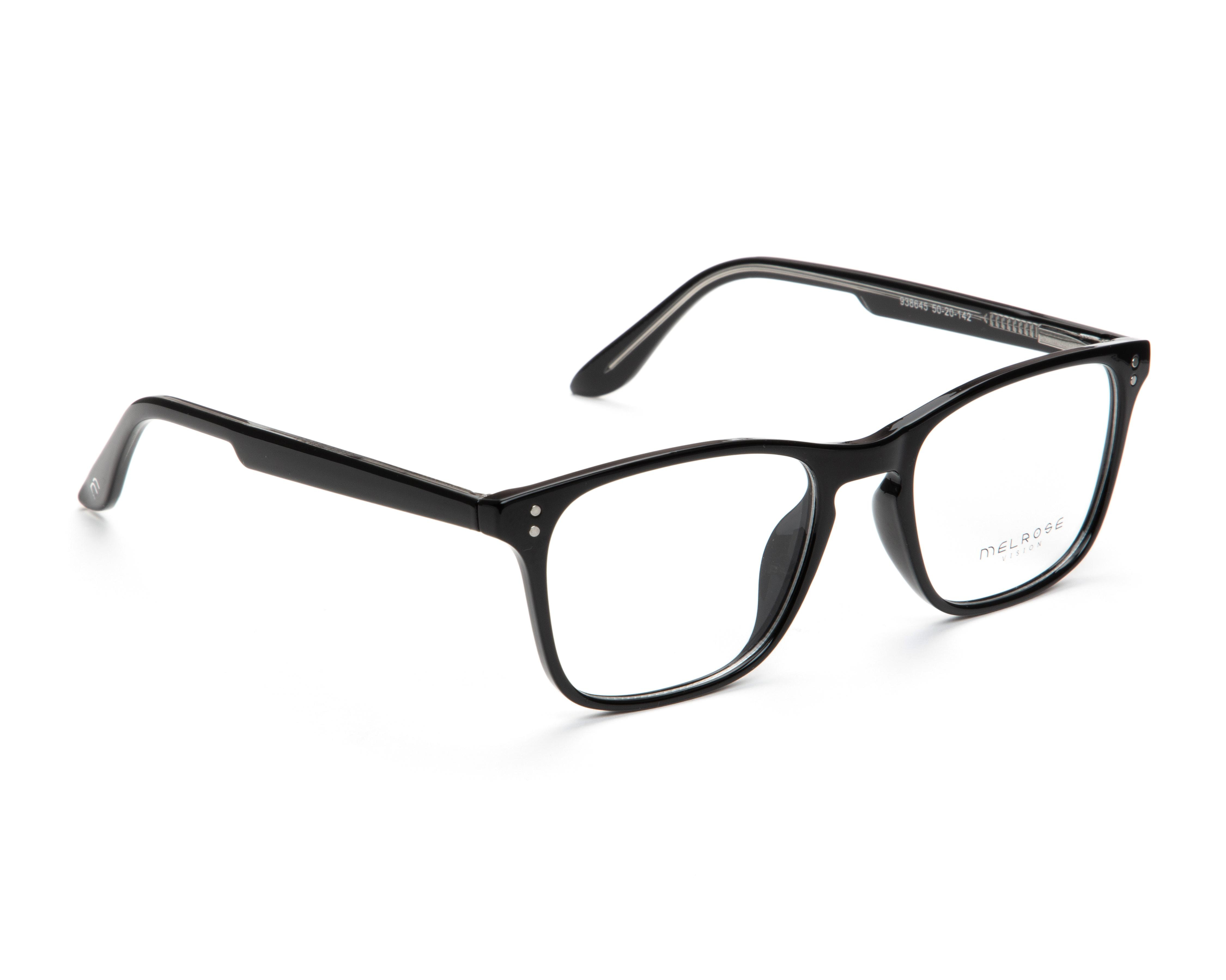 Armazón Oftálmico para Hombre Melrose Wayfarer Negros