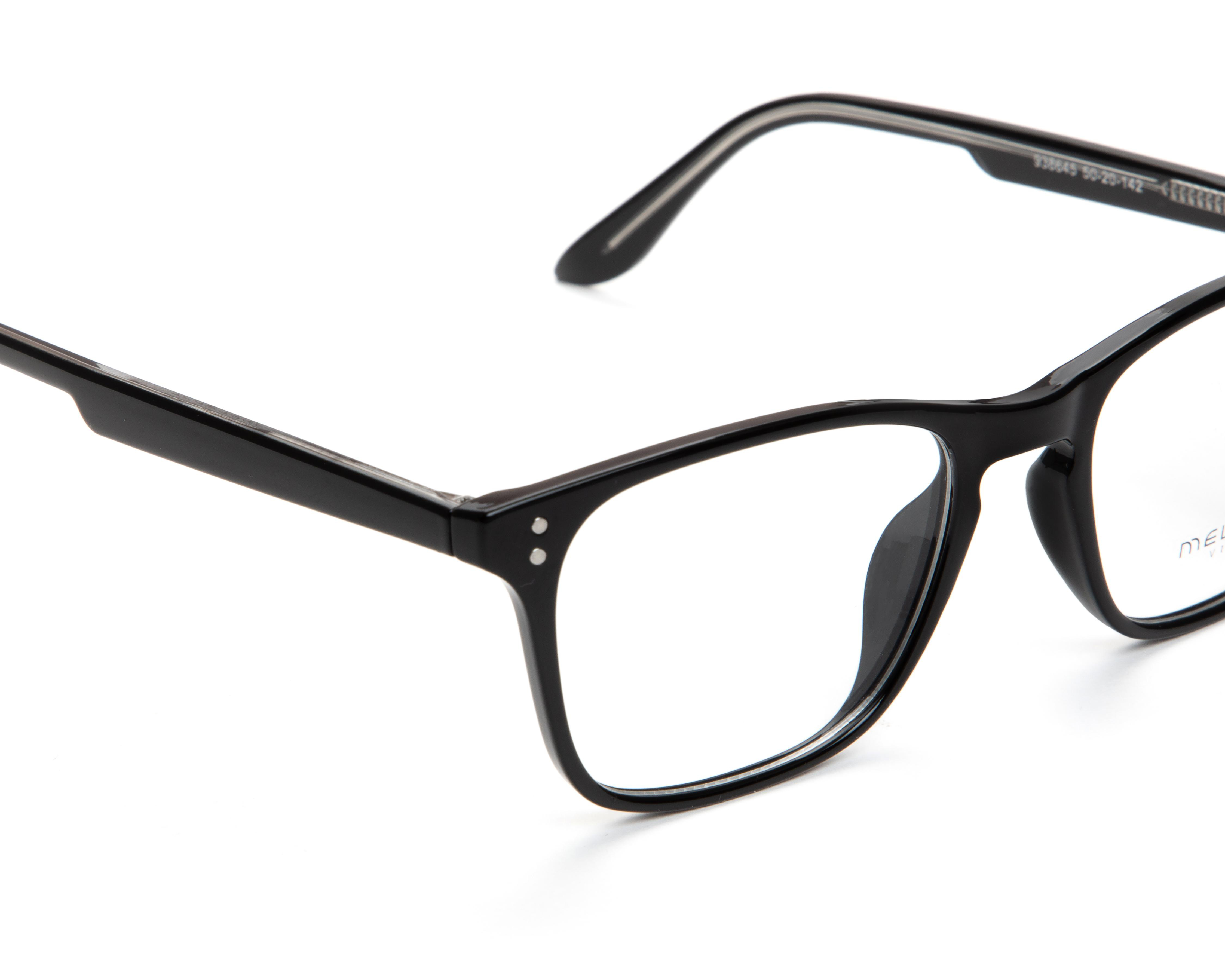 Foto 4 | Armazón Oftálmico para Hombre Melrose Wayfarer Negros