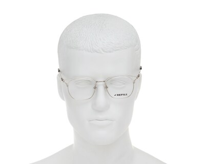 Foto 7 | Armazón Oftálmico para Hombre Refill Cuadrado Gris