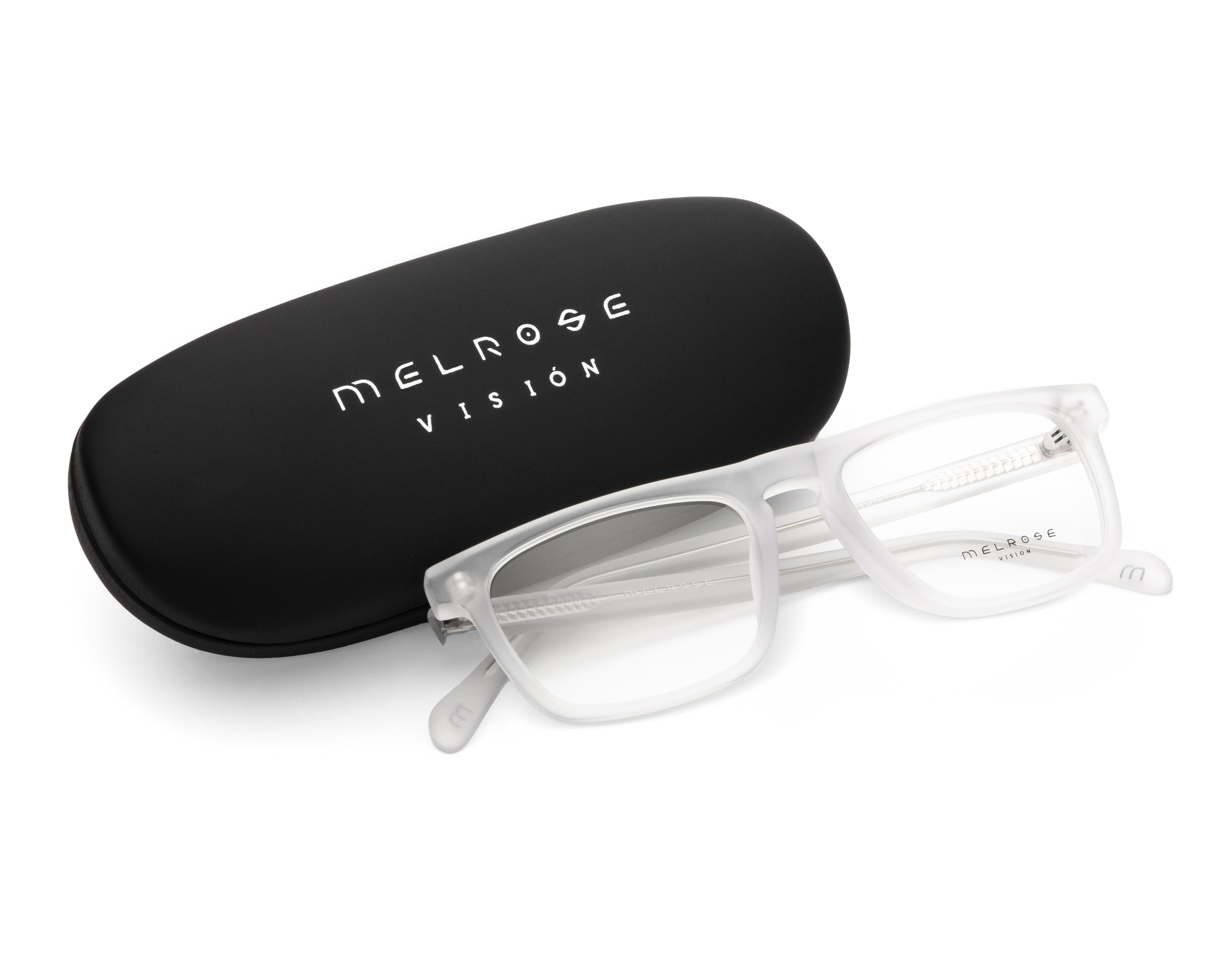 Foto 4 | Armazón Oftálmico Unisex Melrose Rectangulares Cristal Matte